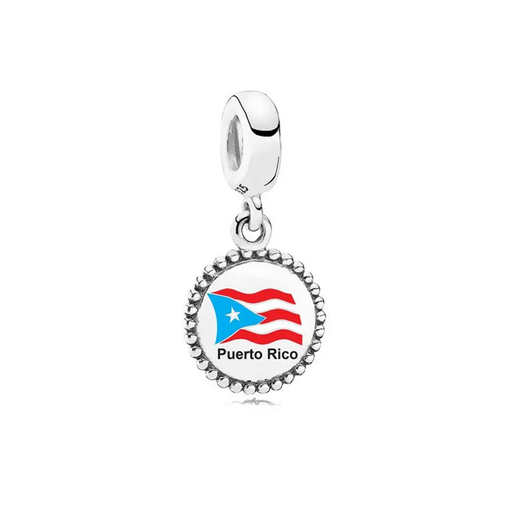pandora puerto rico flag dangle p d 3993 este un pandantiv frumos și elegant