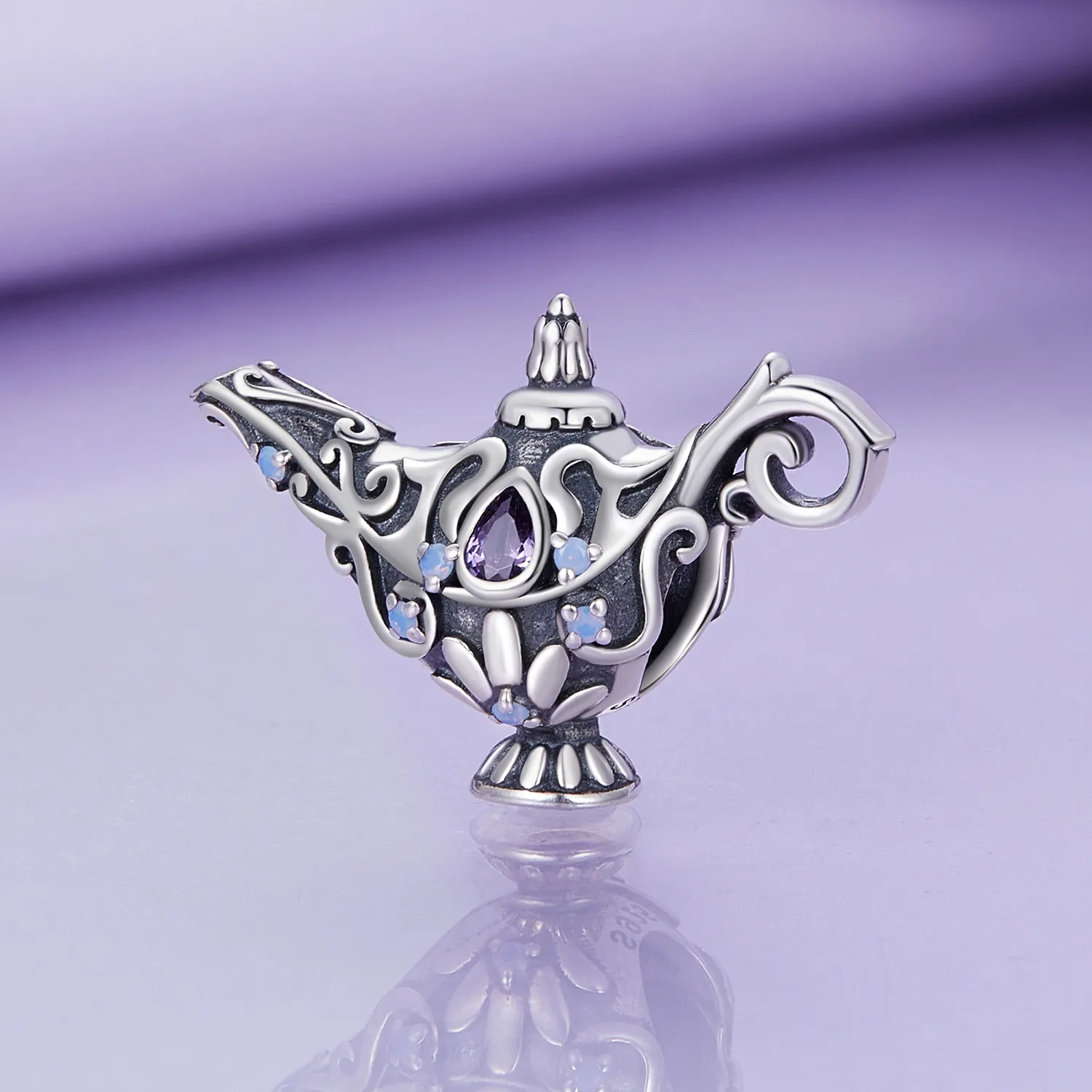 Amuleta pandantiv în stilul Pandora - Lampa magică pentru dorințe - BSC893