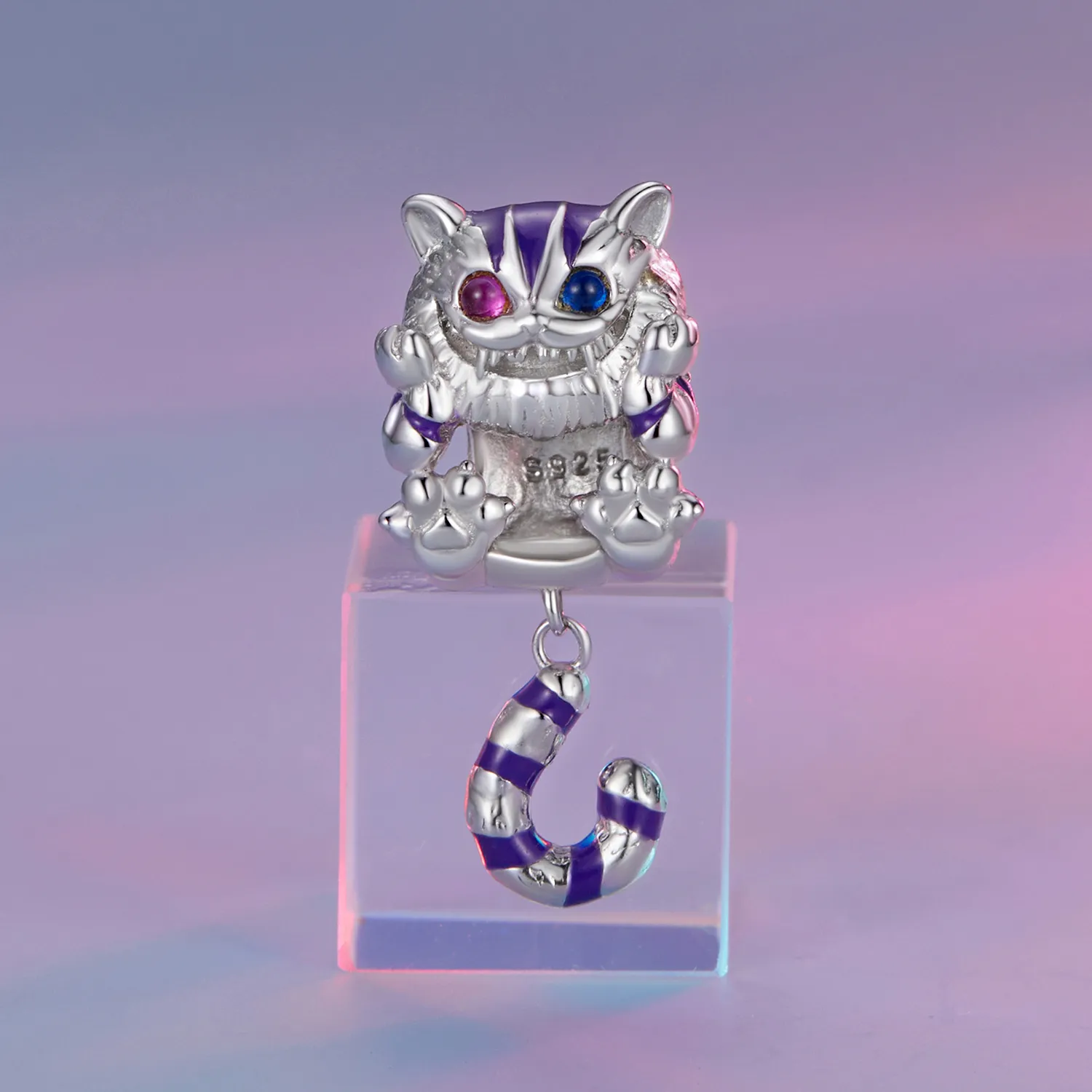 Amuleta stil Pandora cu pisică fantastică - SCC2529