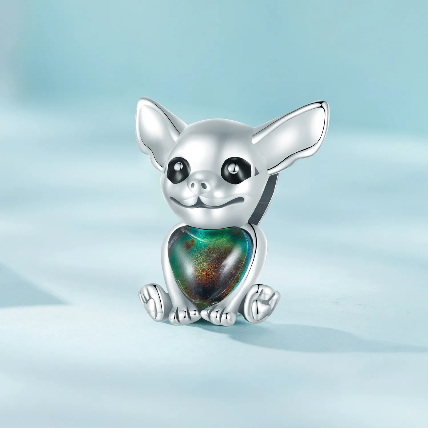 Amuleta în stil Pandora cu un Chihuahua - SCC2601