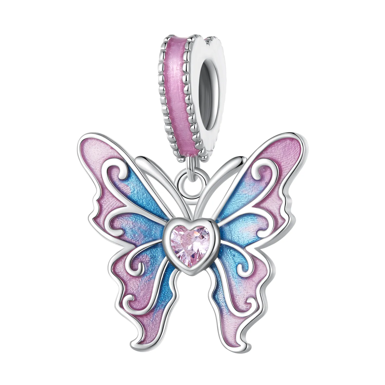 cercei tip pandora în stilul butterfly fairy scc2472