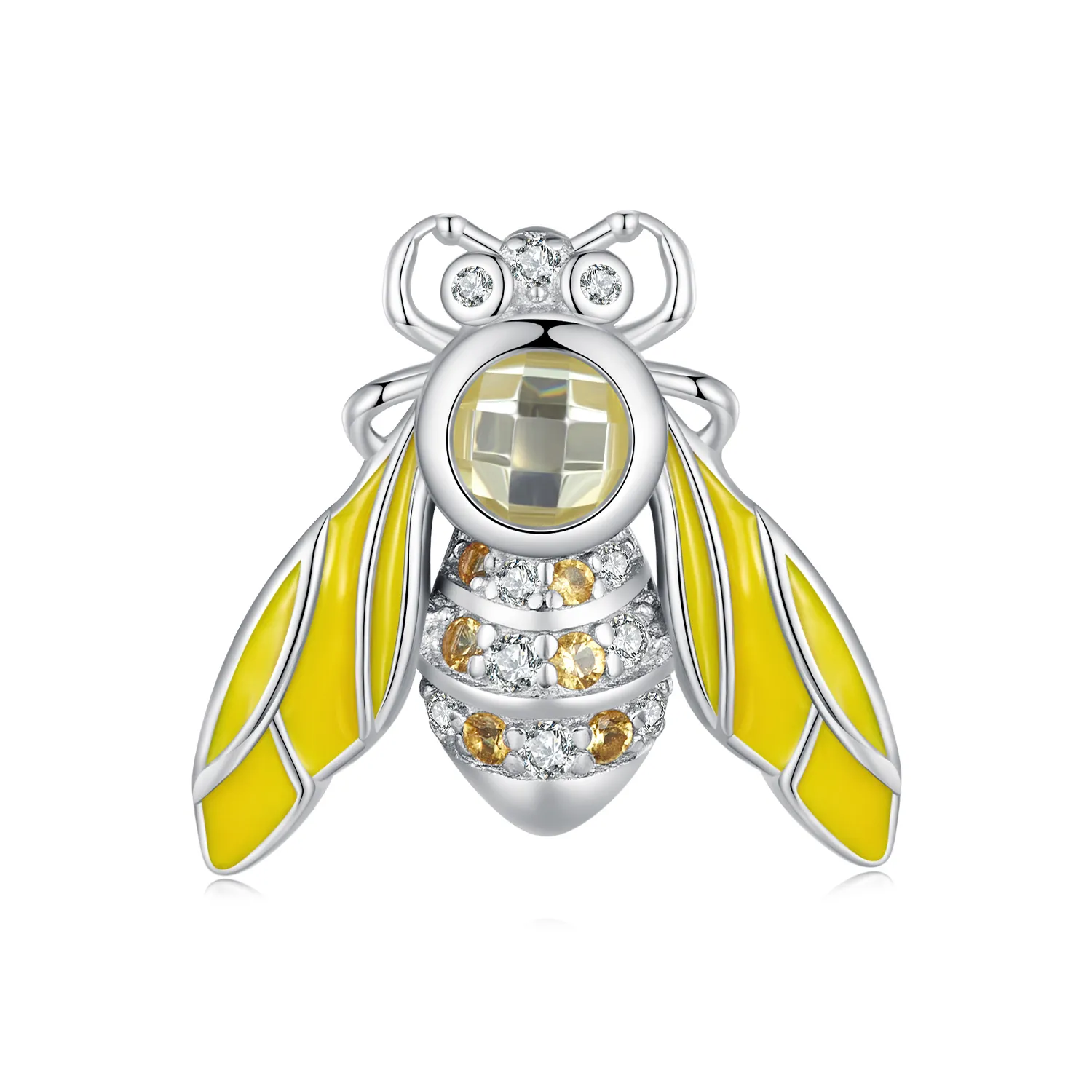 charm în stil pandora cu o albinuță scc2599