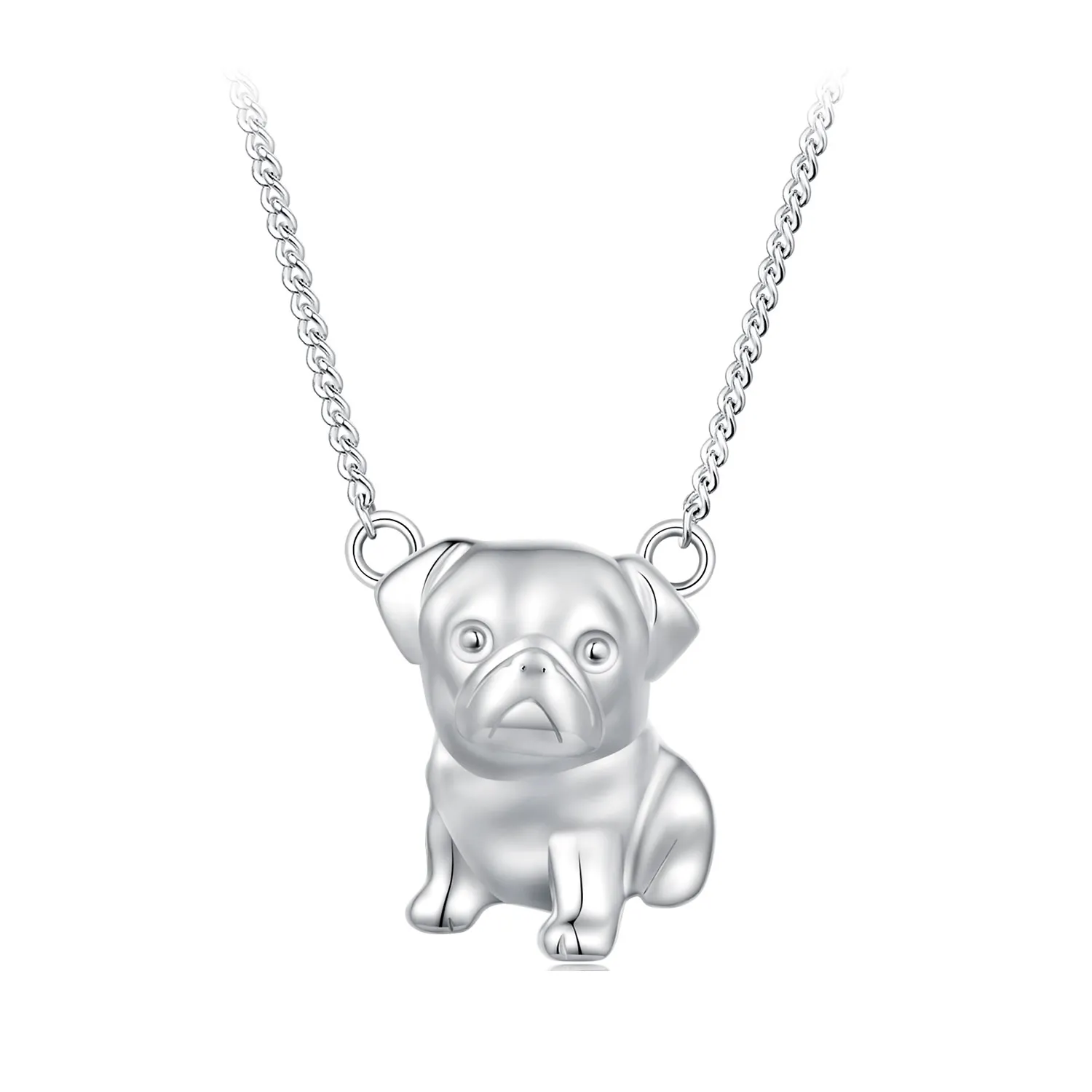 colier pug în stilul pandora bsn354