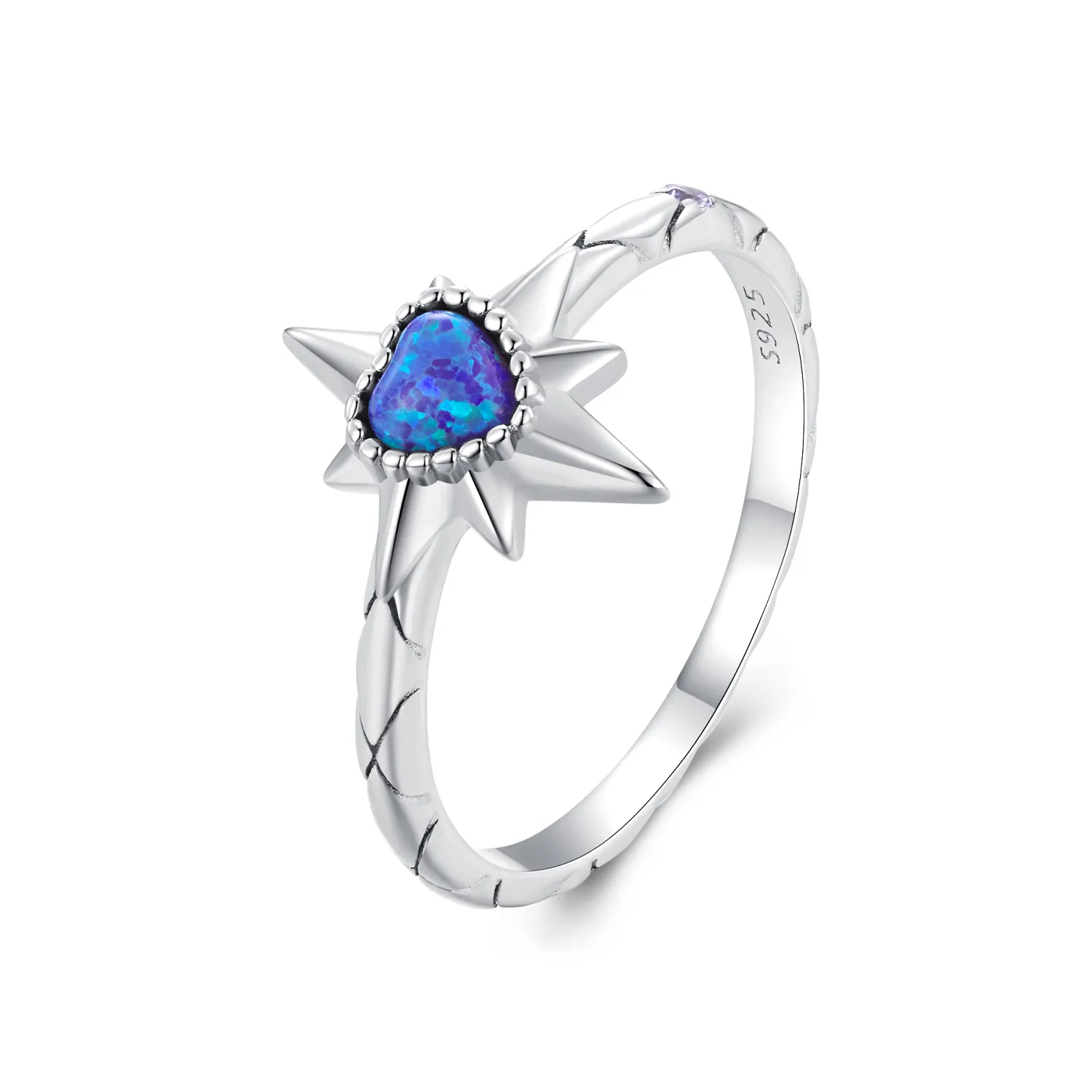 inel de tip pandora cu stea bsr455