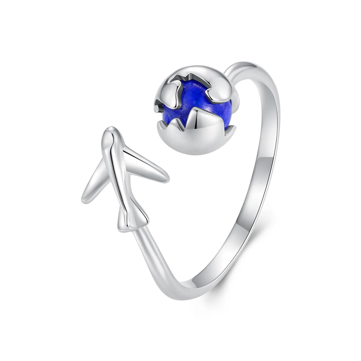 Inel deschis în stil Pandora, inspirat din jurul lumii - SCR959-E