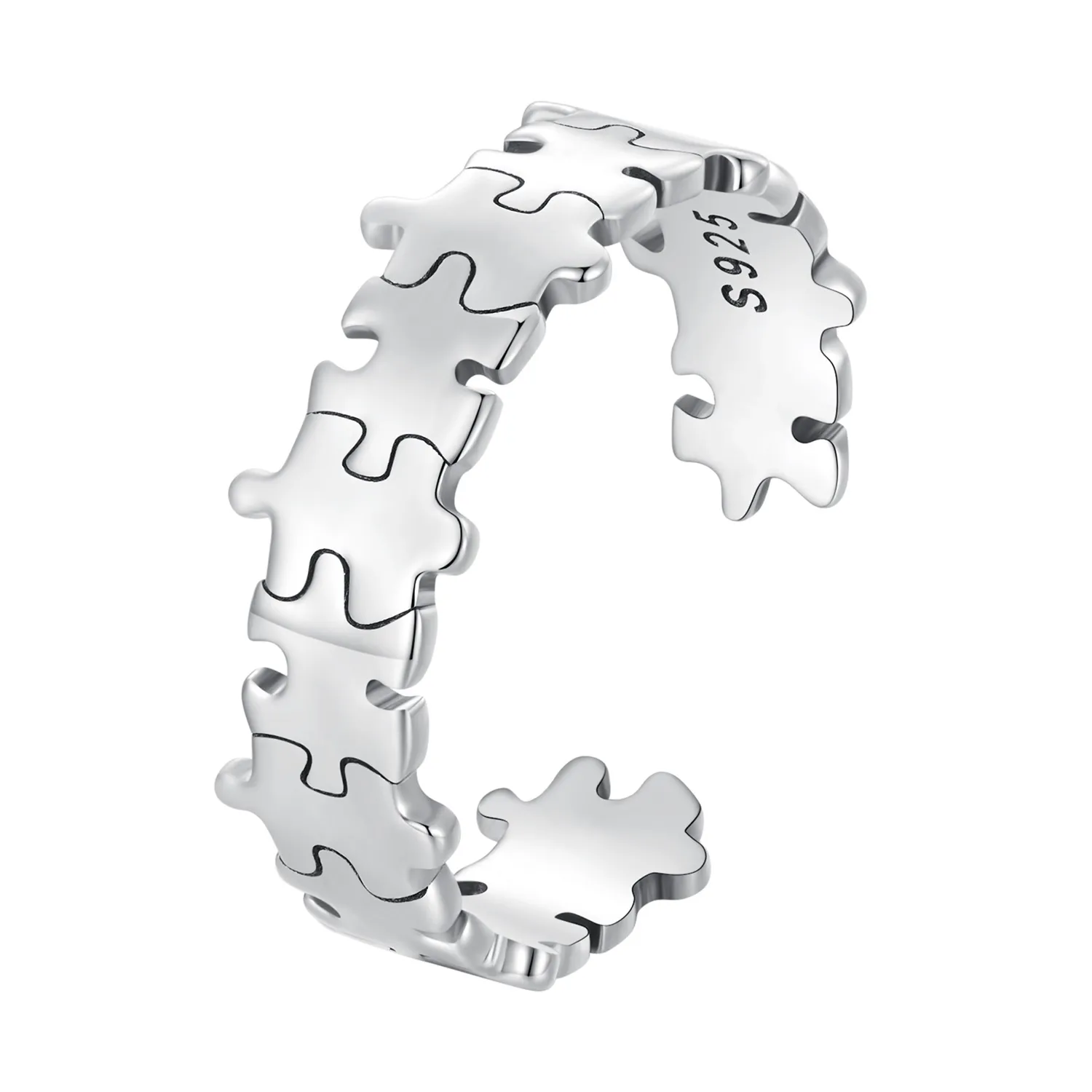 inel puzzle stil pandora scr925