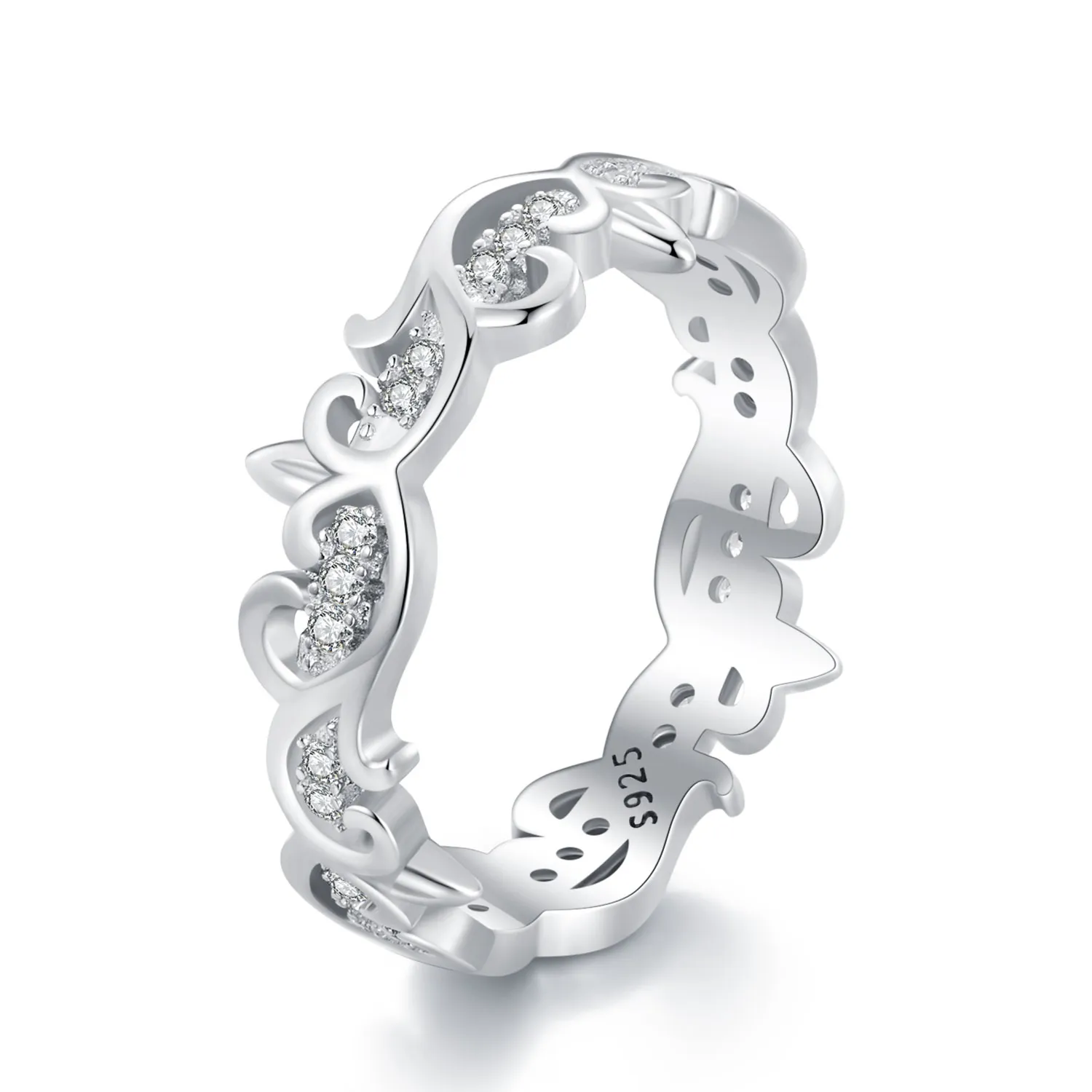 inel stil pandora cu model de vie bsr489