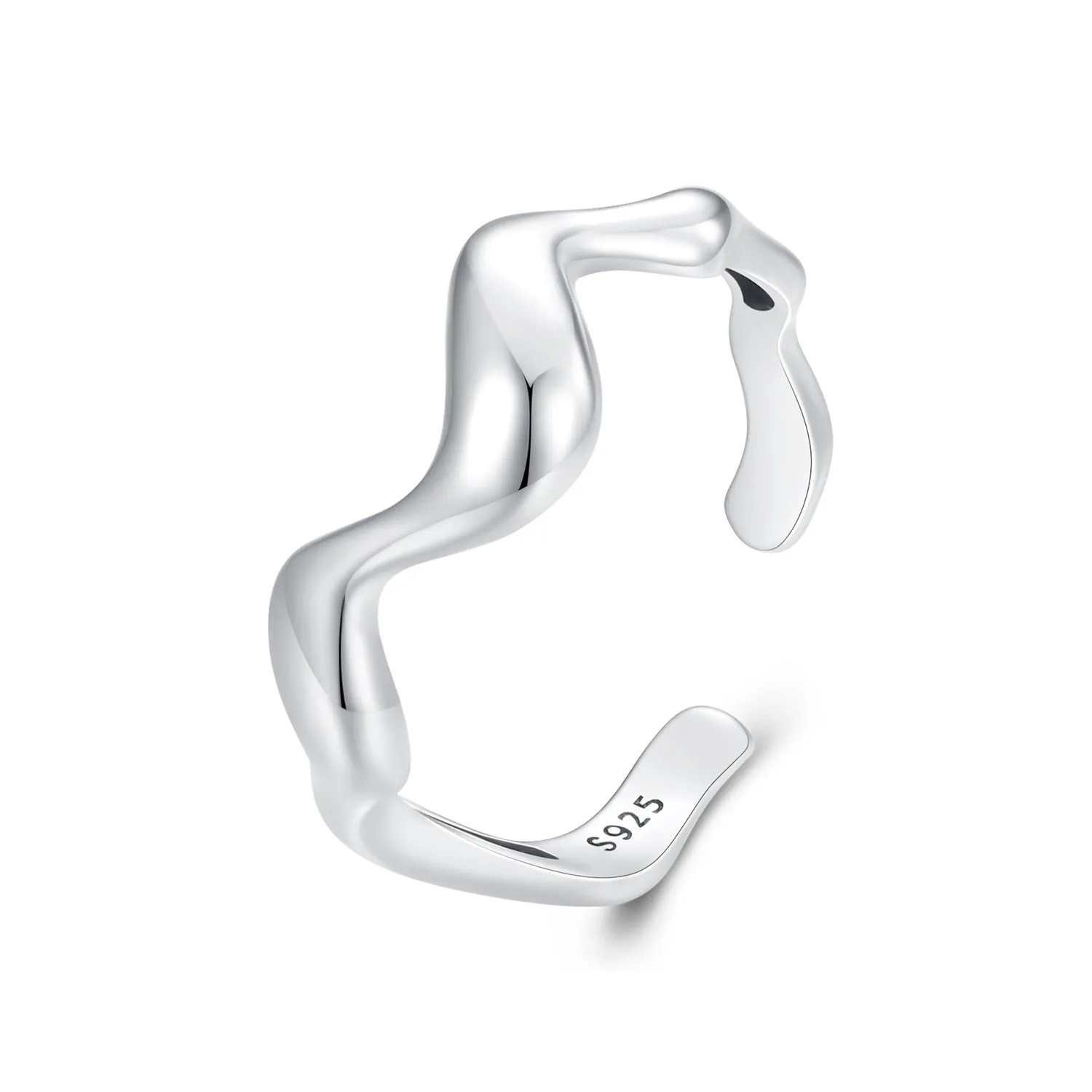 inel stil pandora cu val scr954