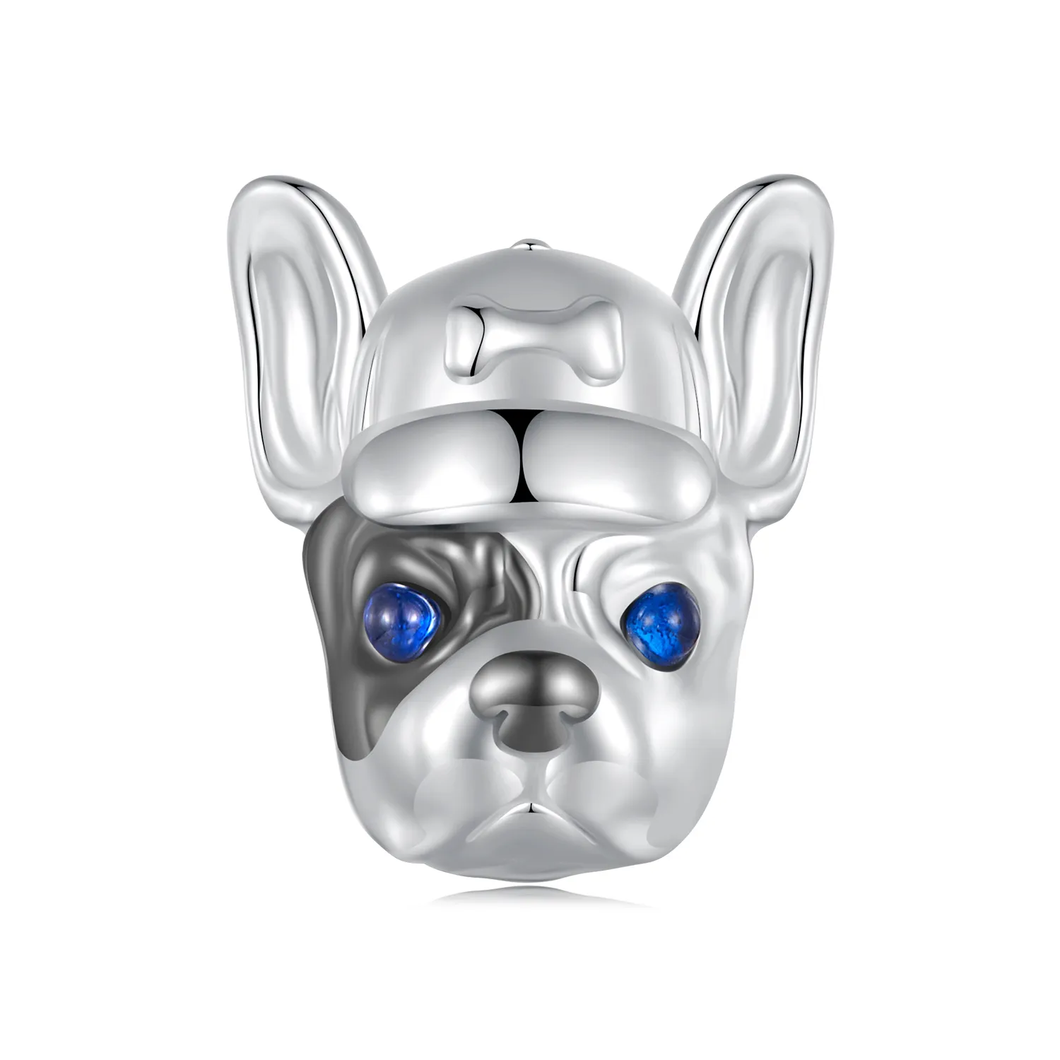 pandora stil bulldog francez breloc scc2588