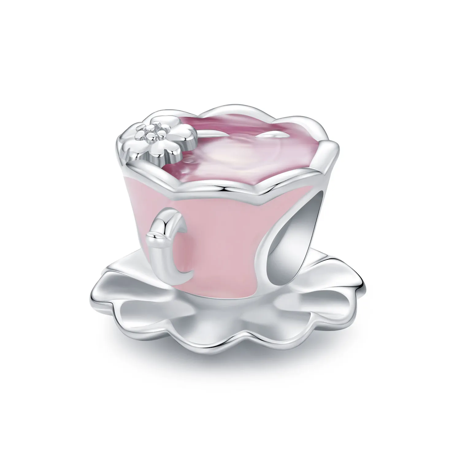 Pandora Stil Ceai Cupă Floare Ciondol - SCC2563