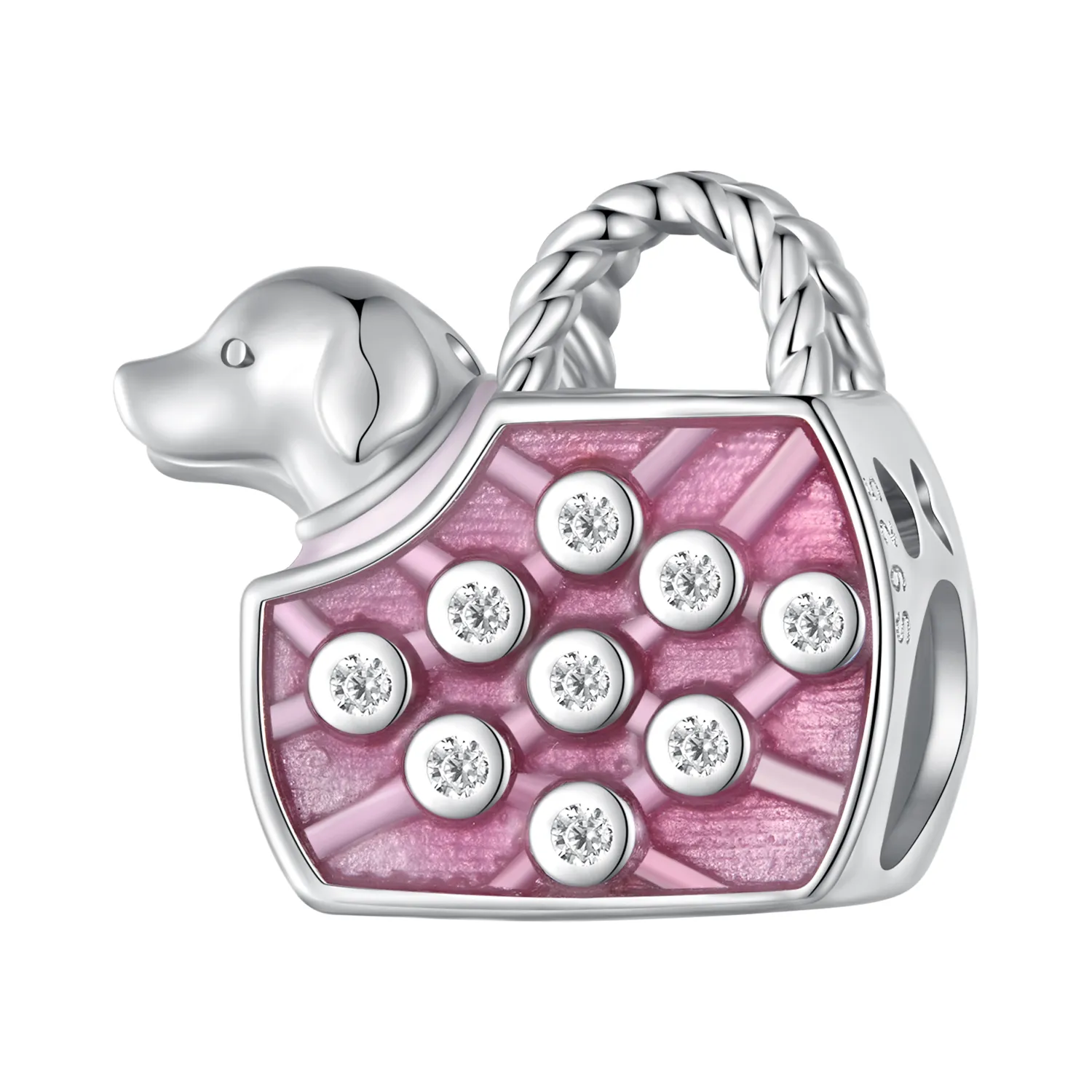 pandora stil cârlig câine de companie charm scc2473