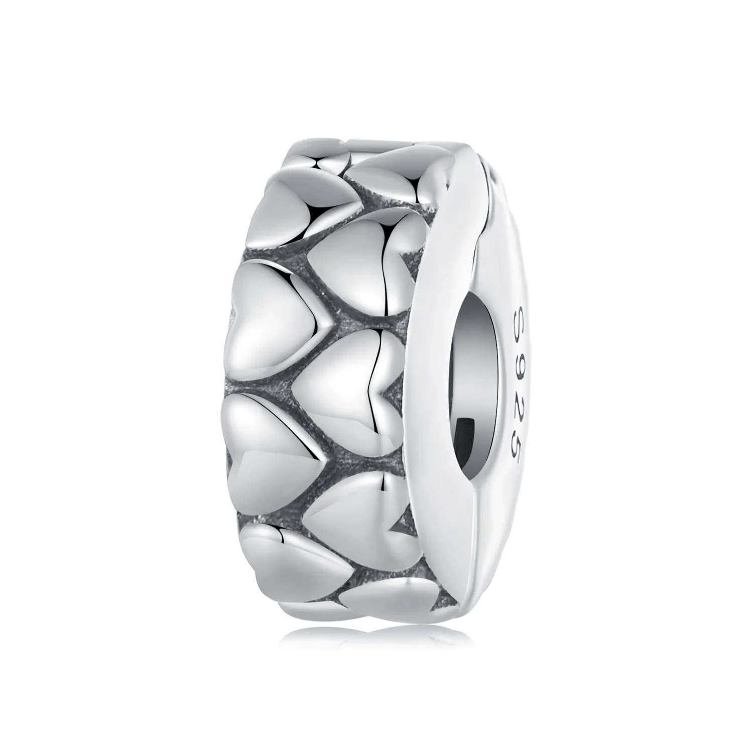 pandora stil dublu inimioare clip scc2637