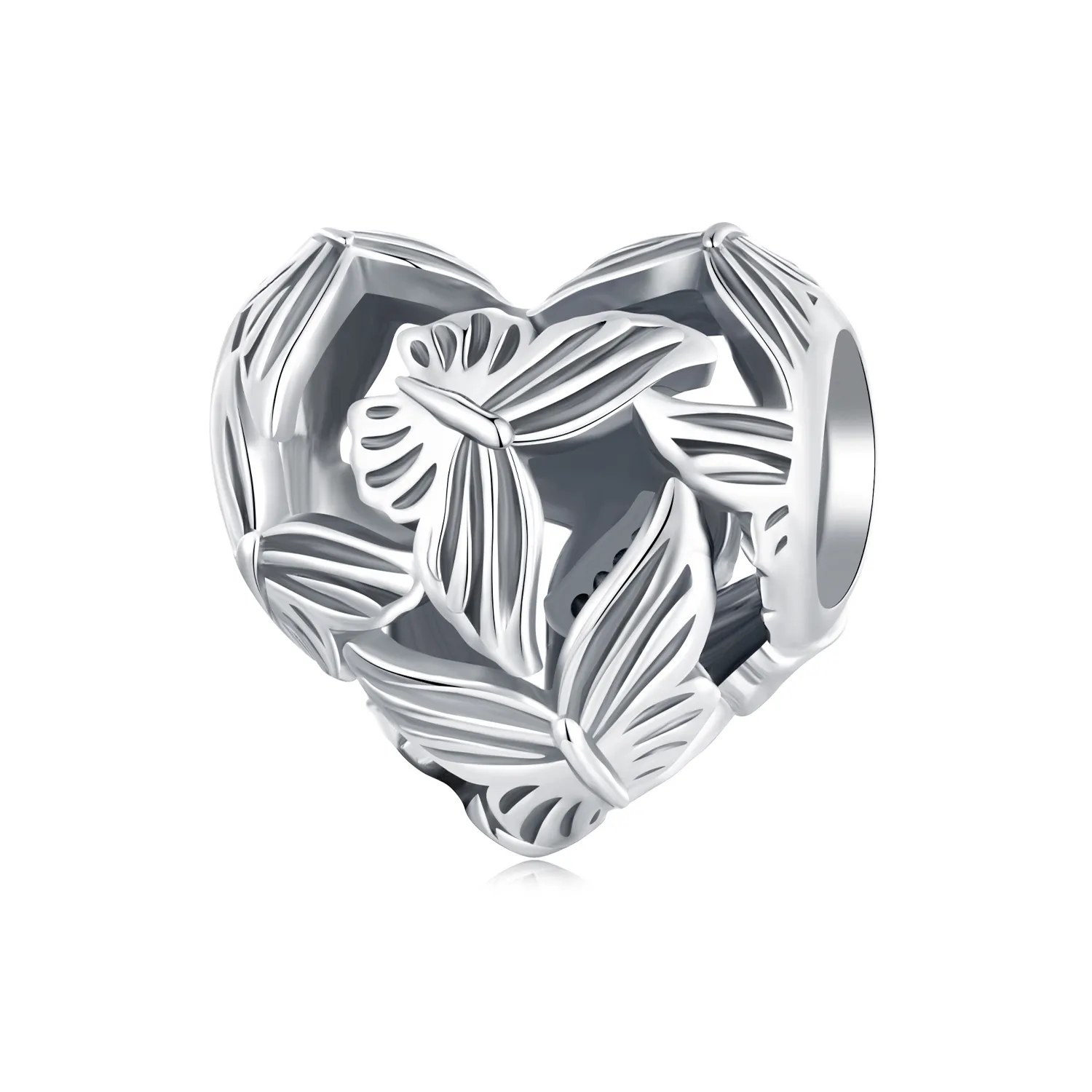 Pandora Stil Inimă în formă de fluture Pandantiv - SCC2576
