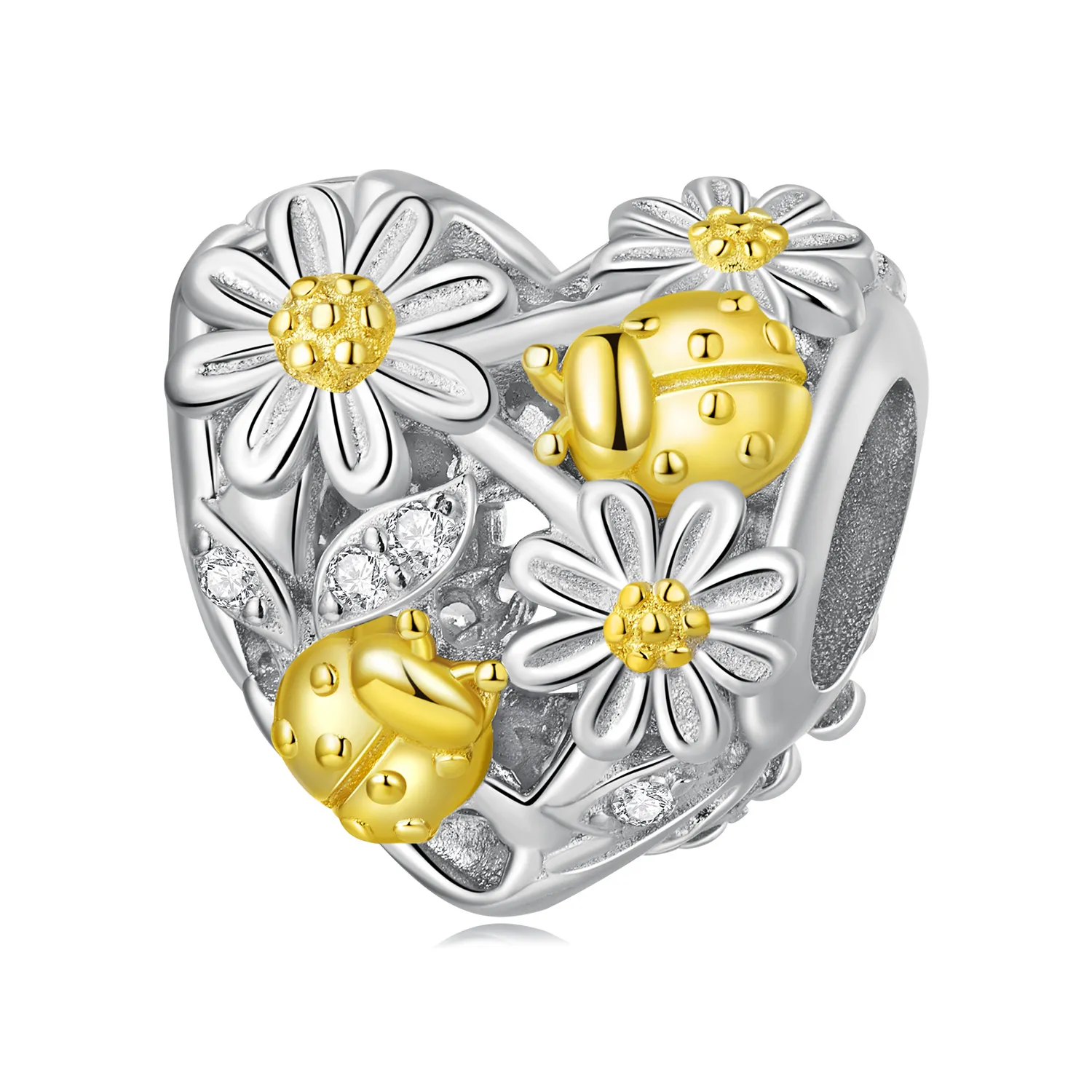pandora stil margareta breloc buburuza bsc817