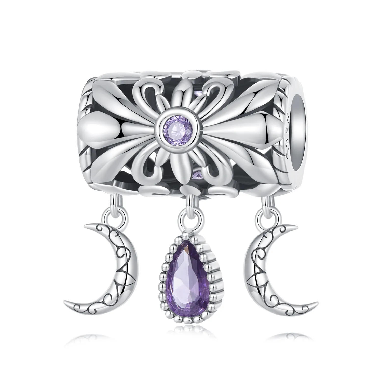pandora stil vintage iris charm scc2631