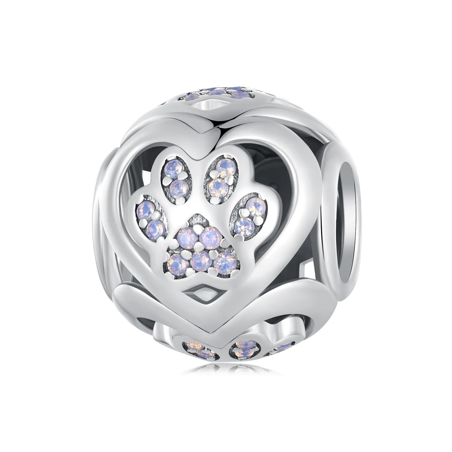 pandora style breloc model lăbuță scc2578
