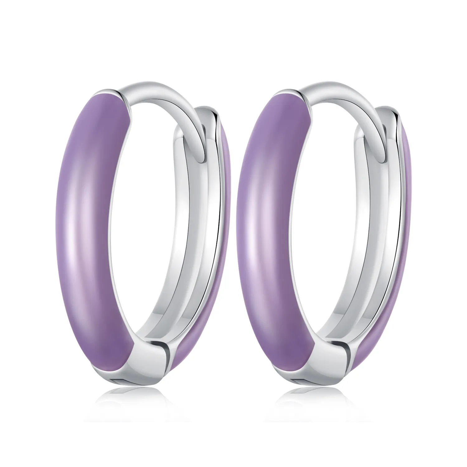stilul pandora cercei luminosi în formă de cerc sce1644
