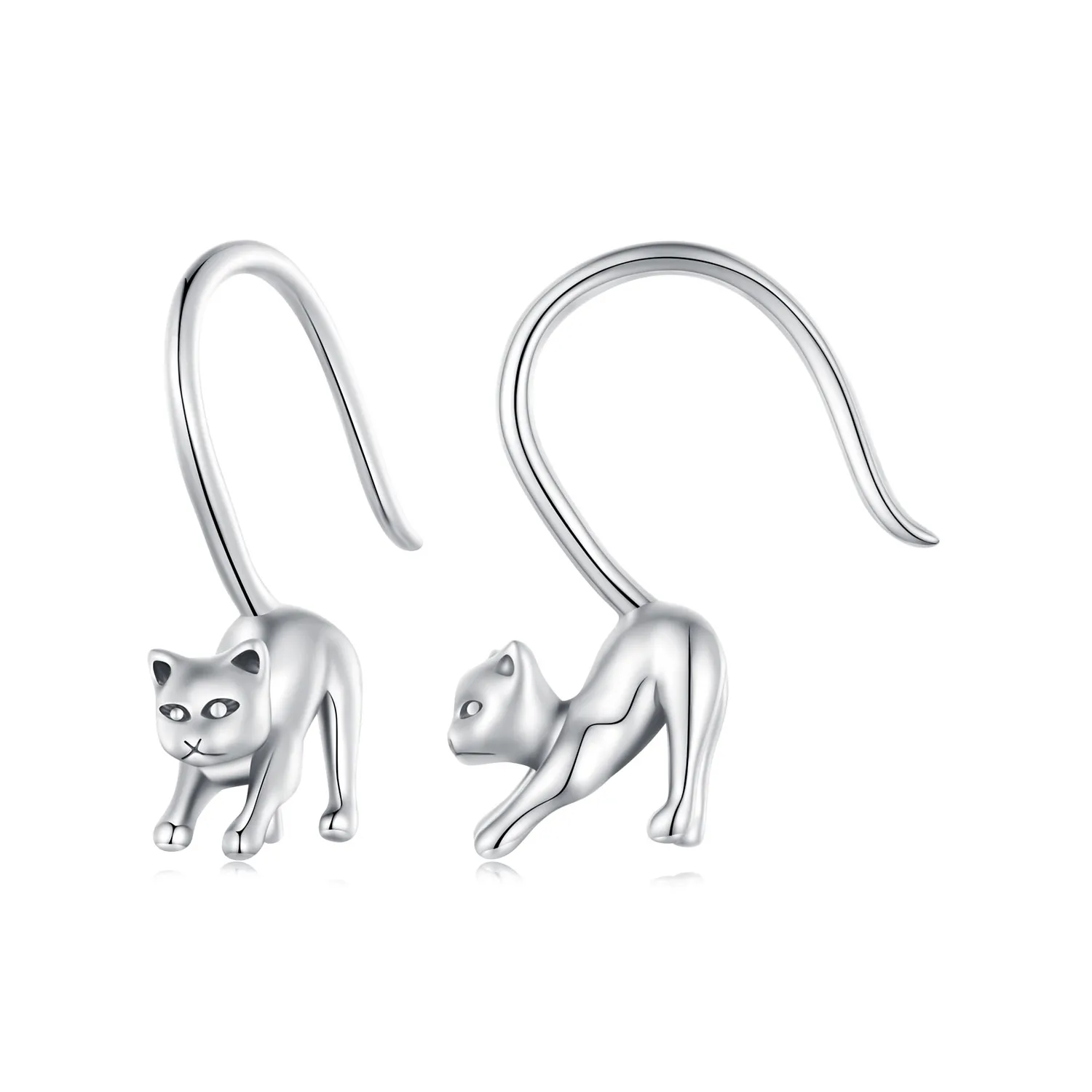 stud earrings pandora style pisicuță sce1618