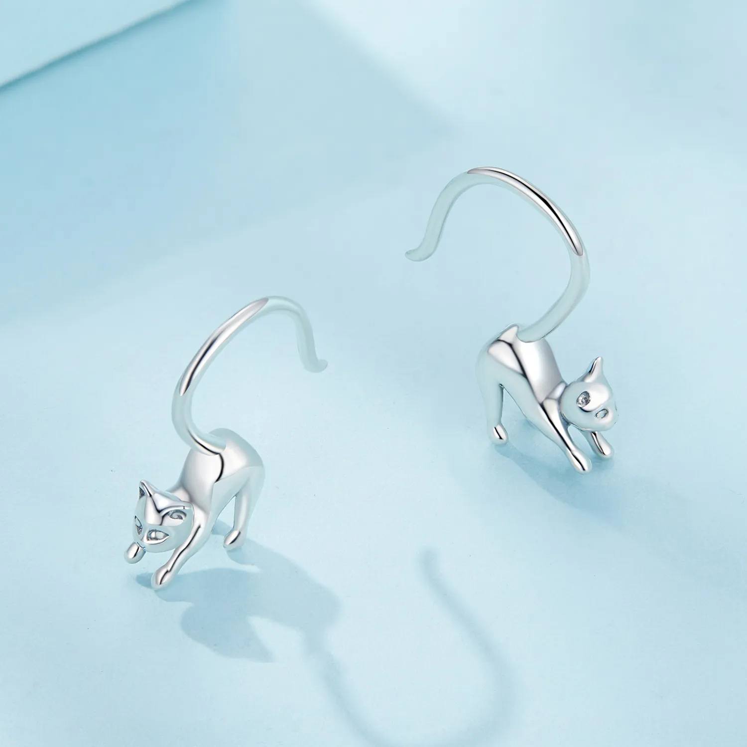Stud Earrings Pandora Style Pisicuță - SCE1618