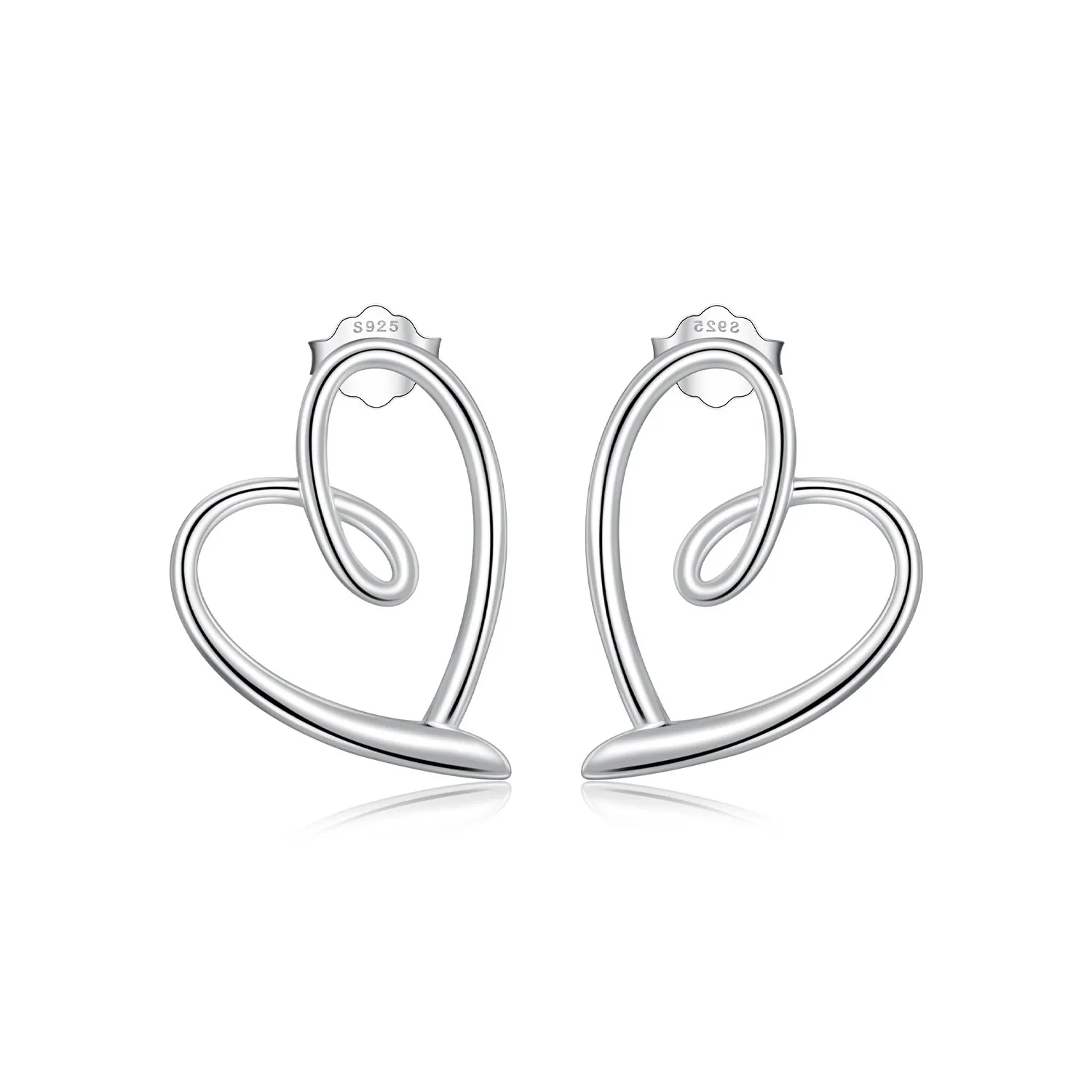 studs pandora style îmbrățișați în dragoste bse871