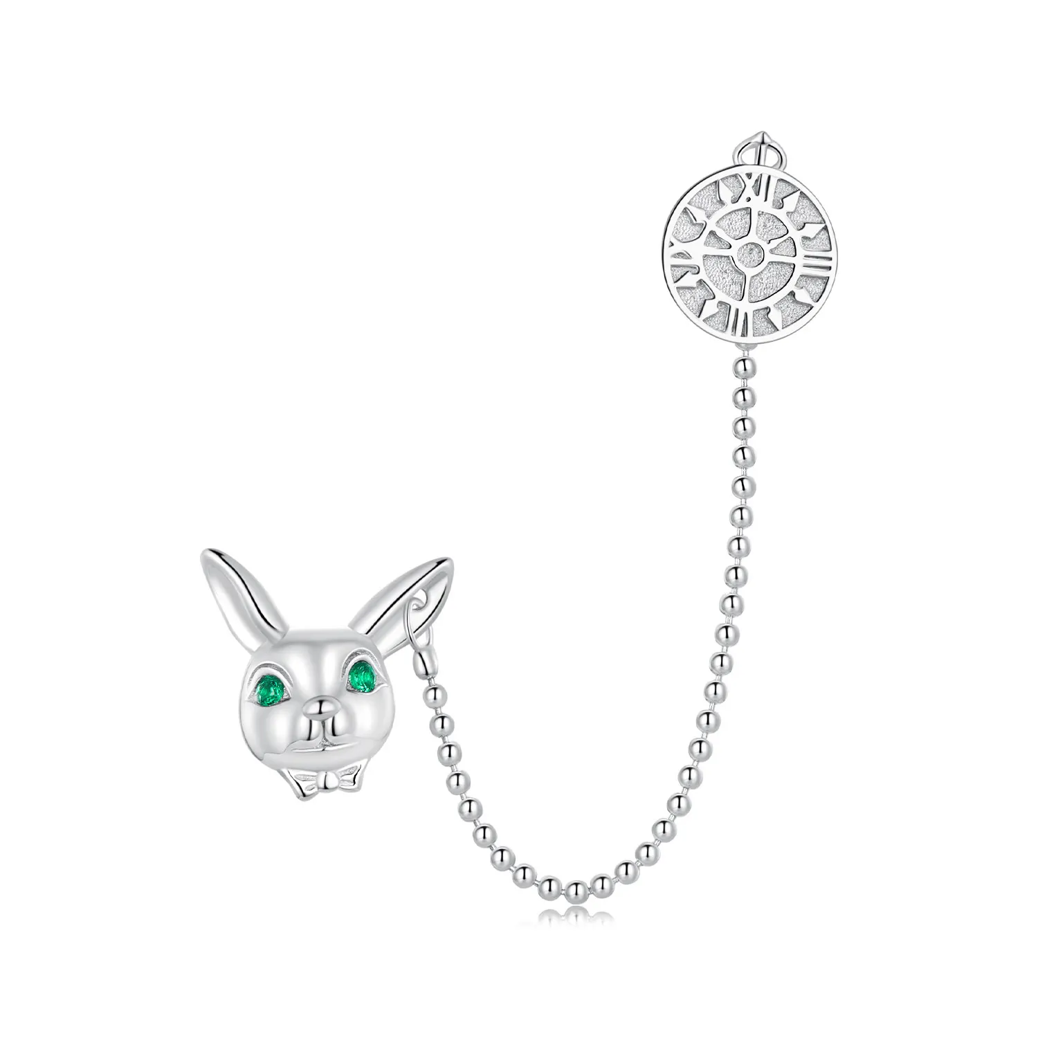 studurile pandora style white rabbit clock sce1617