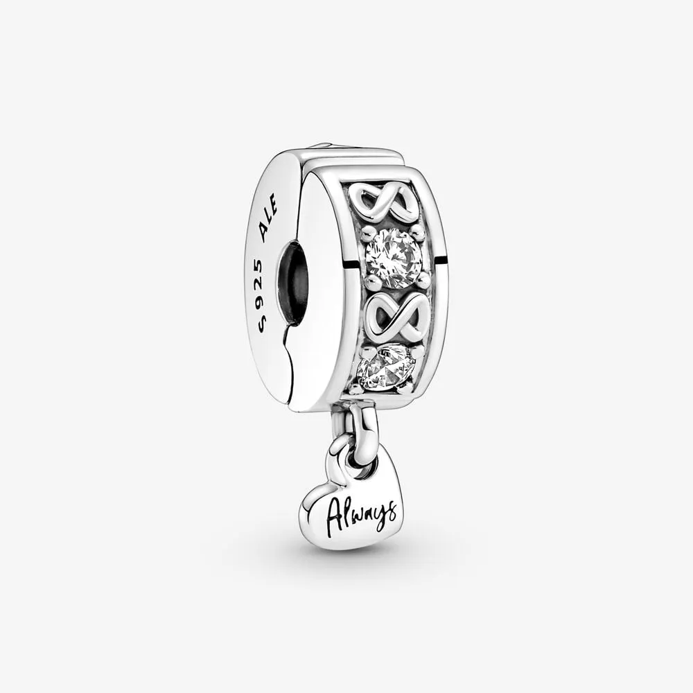 talisman cu fixare ușoară pavé familia pentru totdeauna 791151c01