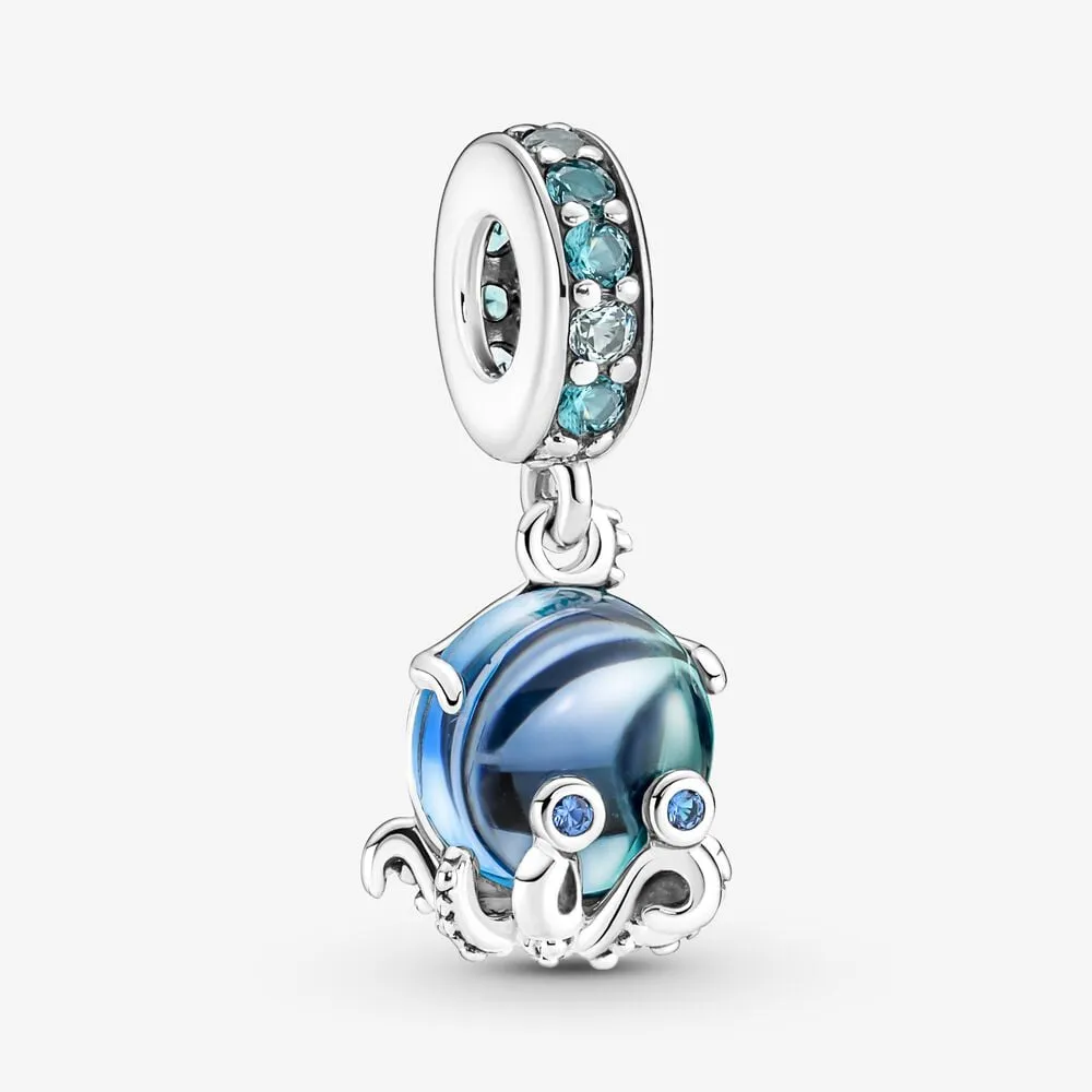 talisman de tip pandantiv caracatiță drăgălașă din sticlă de murano 791694c01