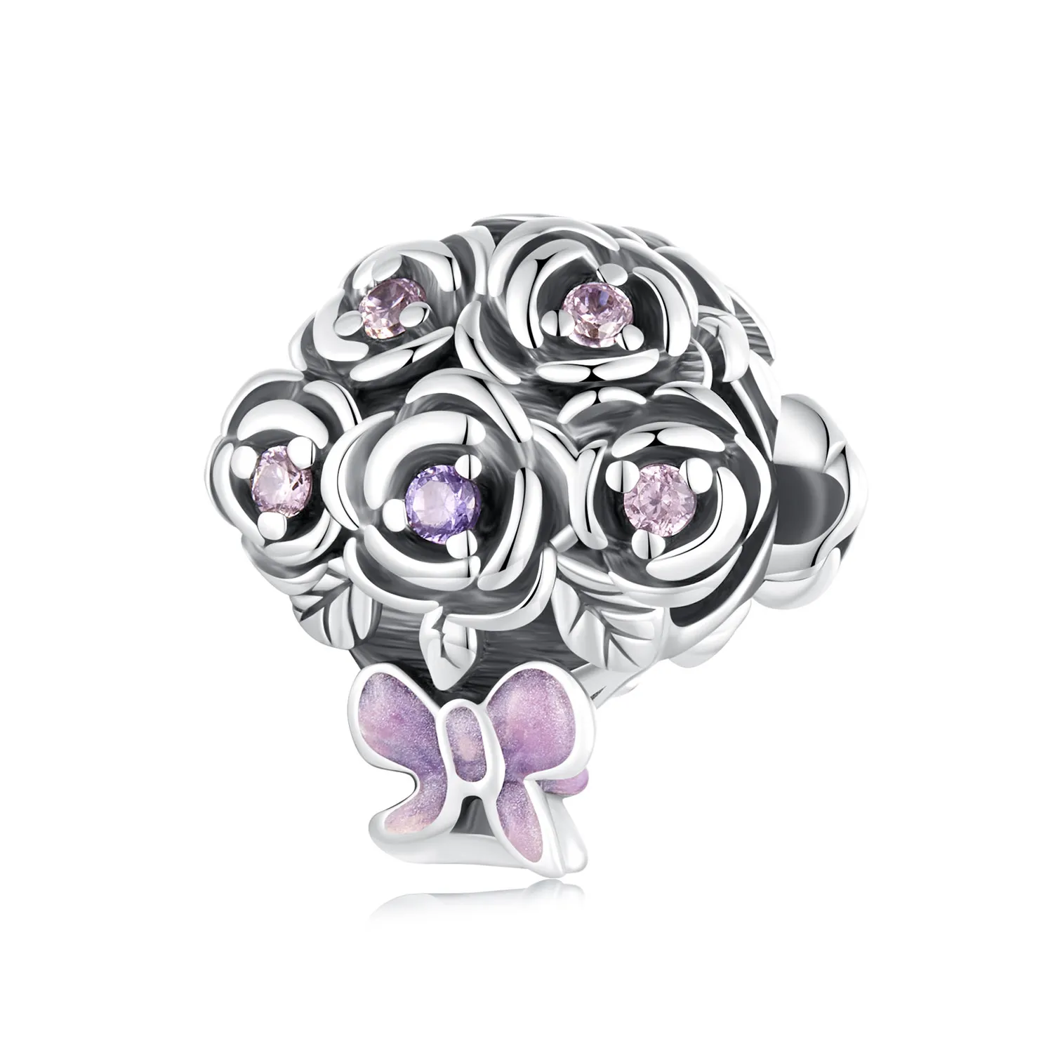 buchet de trandafiri stil pandora scc2704