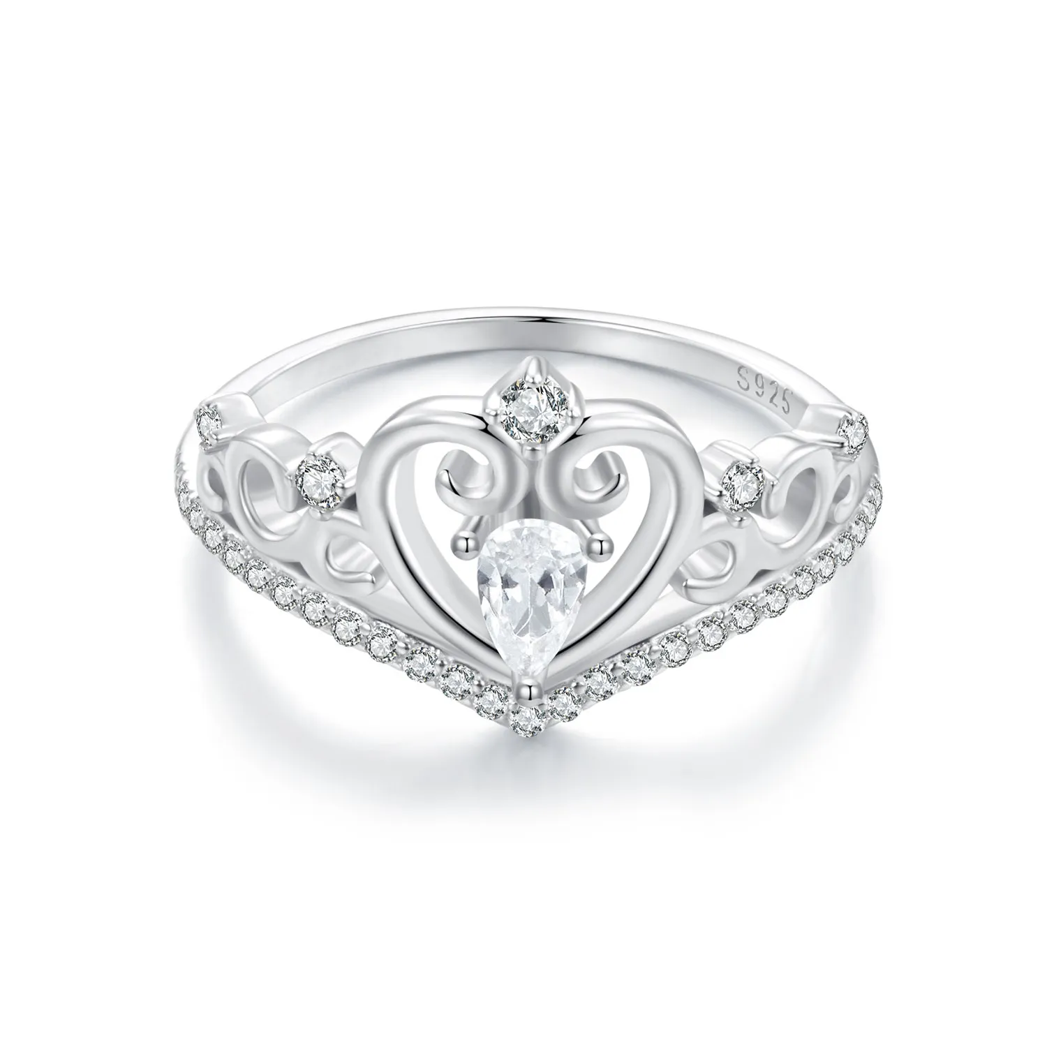 inel coroana stil pandora bsr511