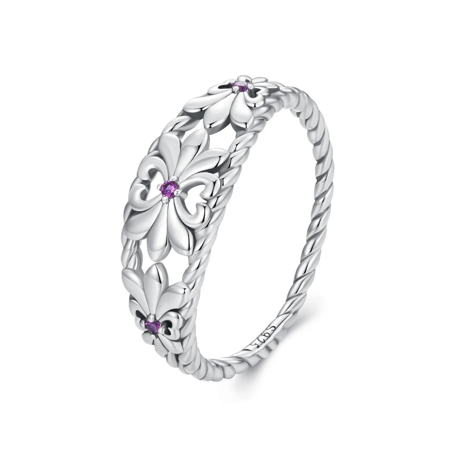 inel vintage pandora tip iris scr998
