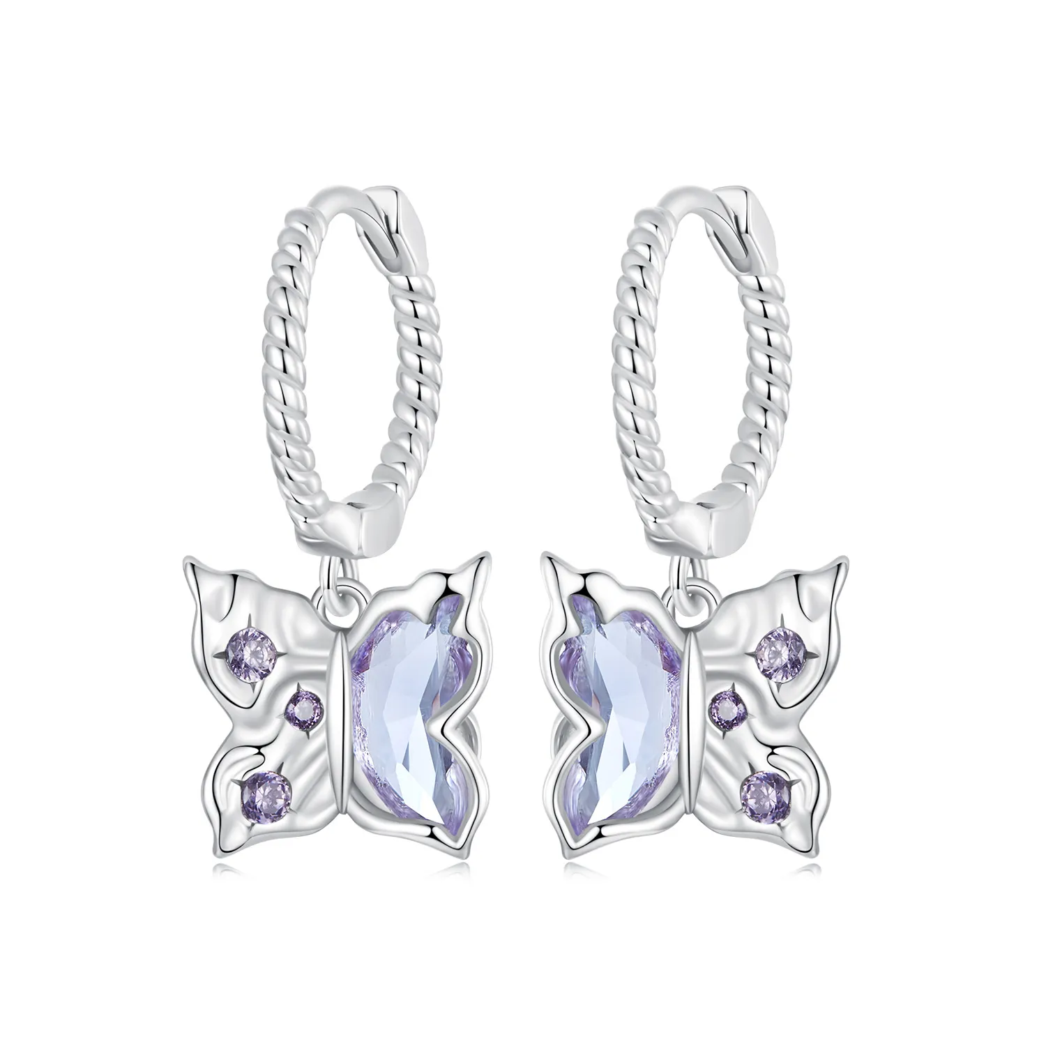 cercei fluture stil pandora bse986