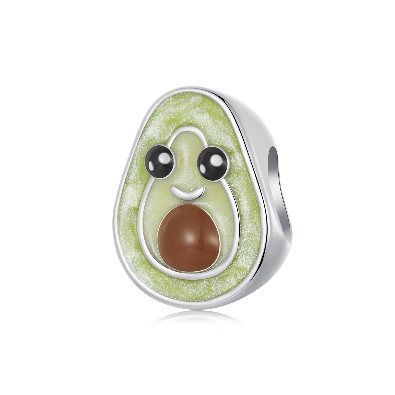 charm pandora tip avocado scc2823