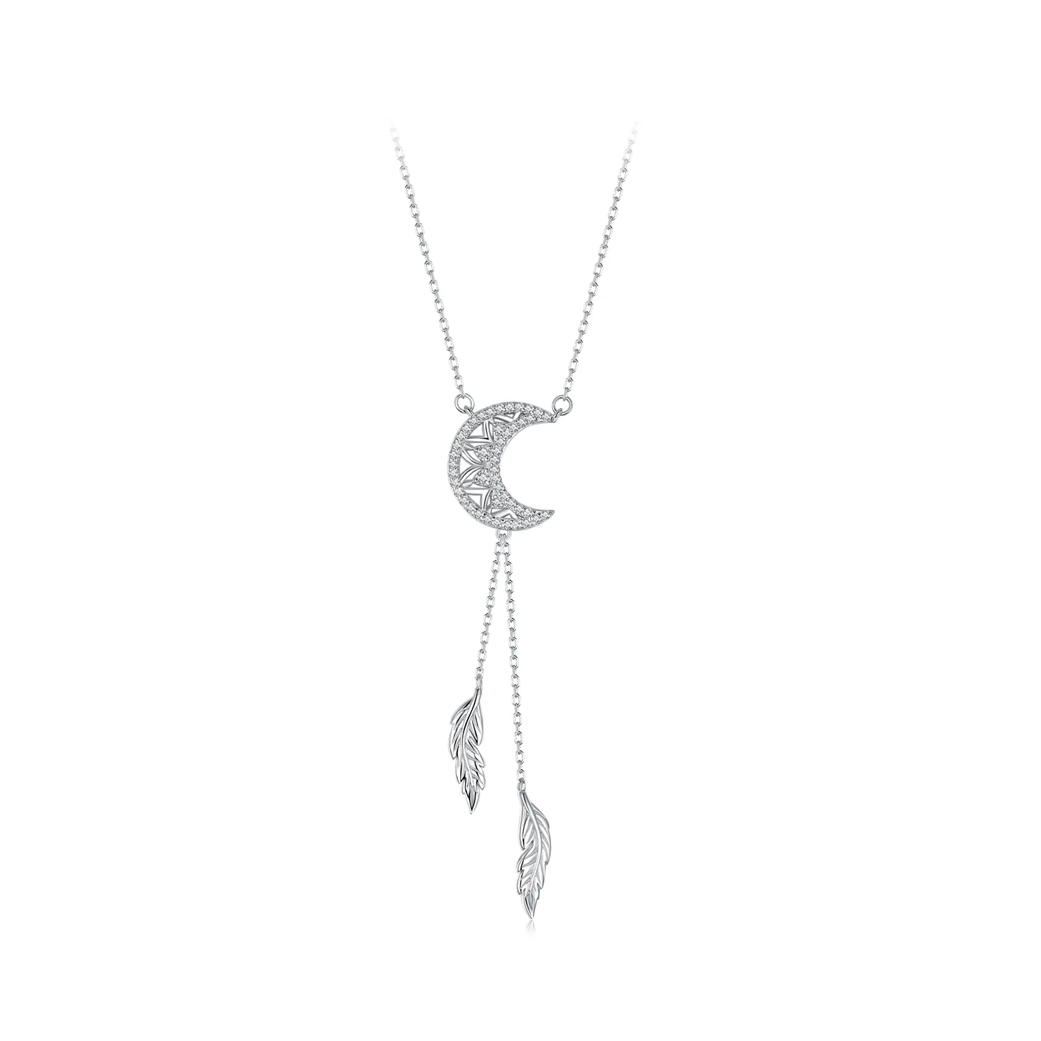 colier pandora tip moon dreamcatcher bsn390