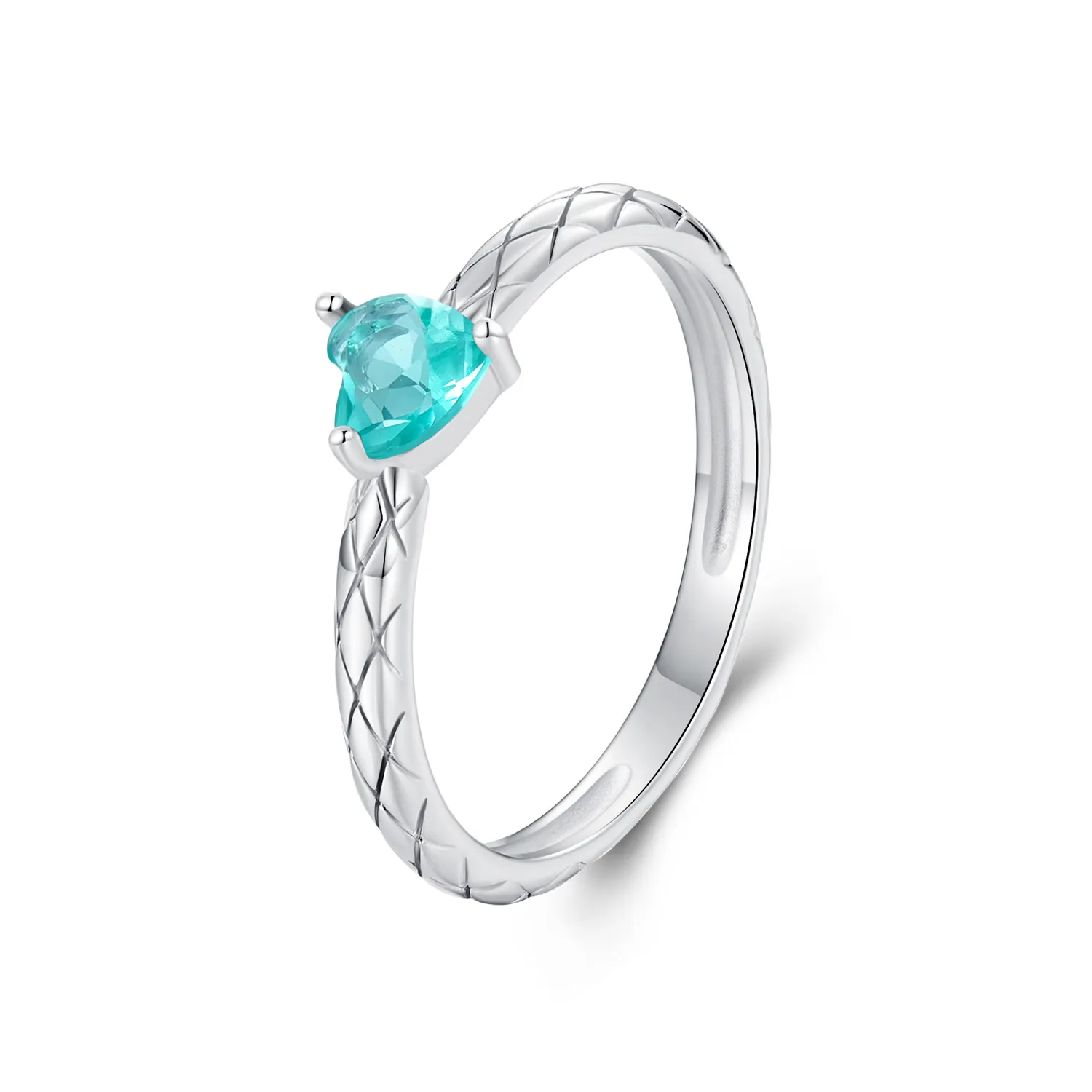 inel cu model cu diamante pandora tip heart bsr563