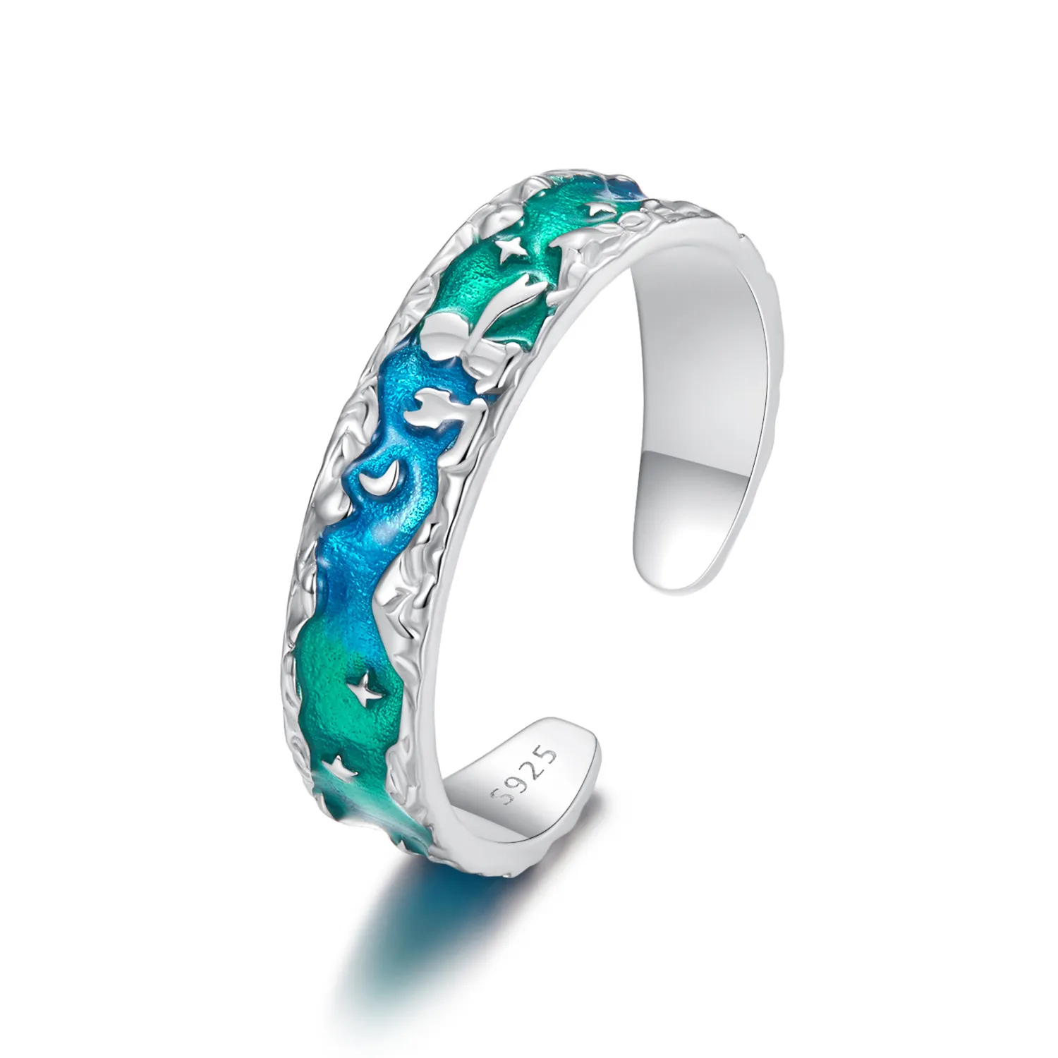 inel de schidere în stil pandora aurora stars micul prinț și vulpe scr1021e