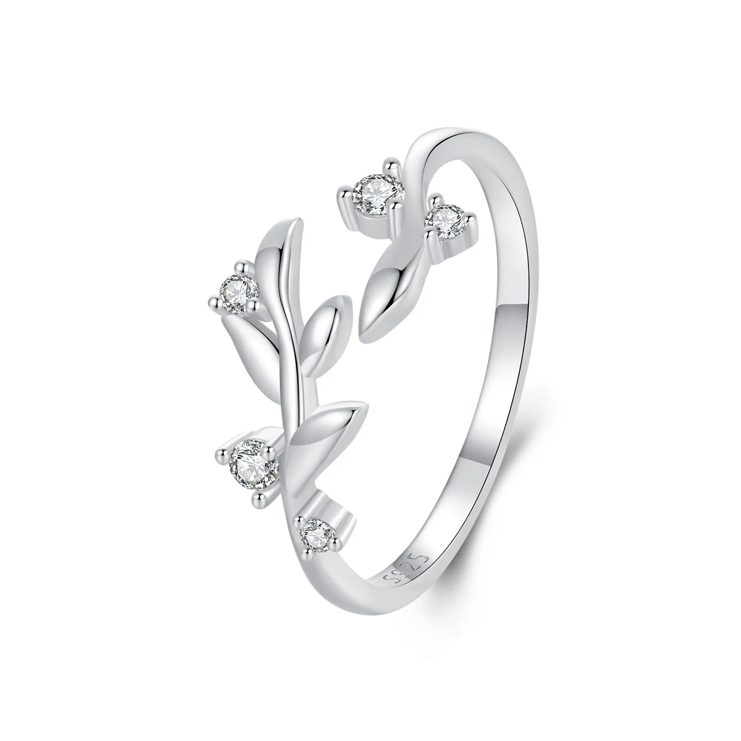inel frunze stil pandora bsr562e
