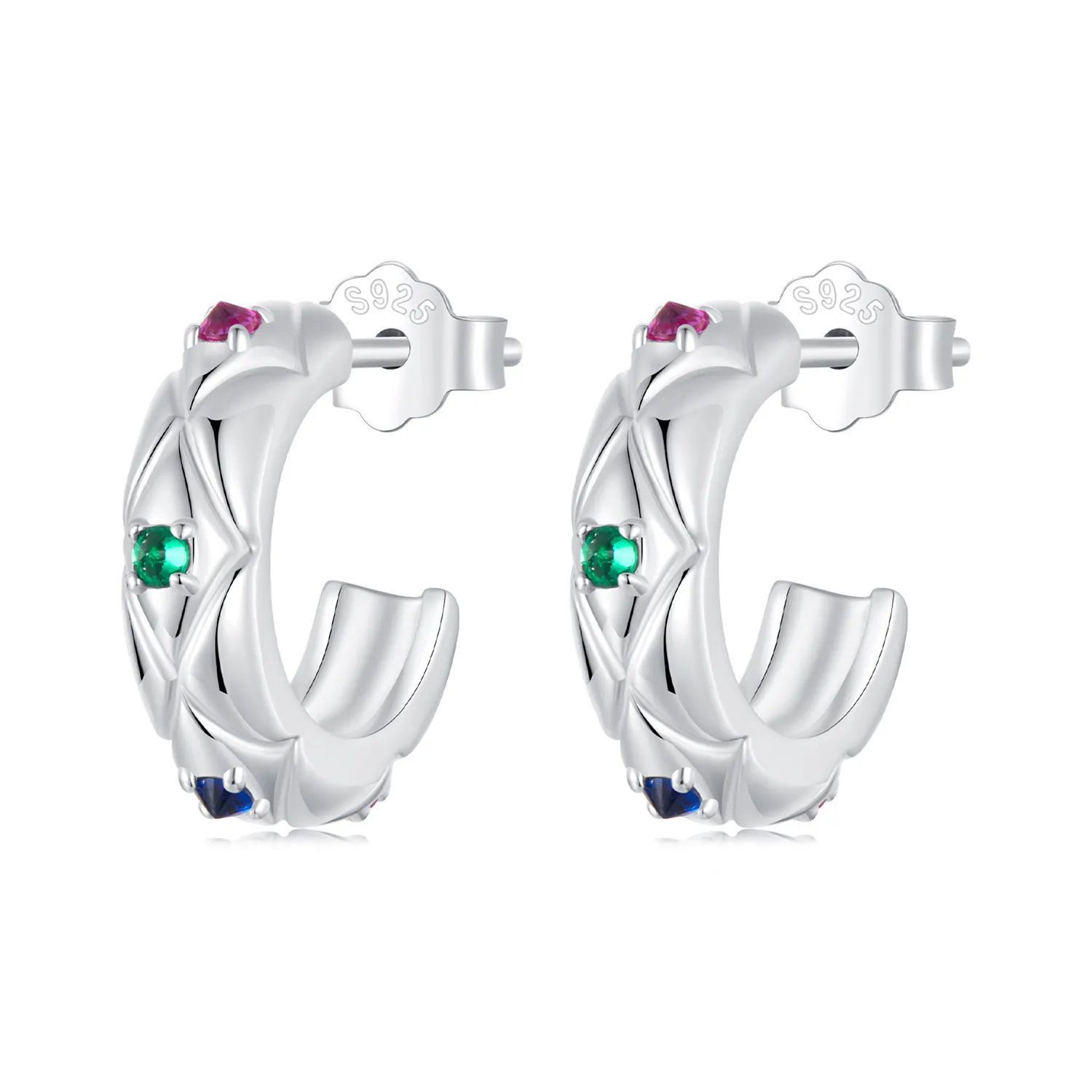 pandora tip cercei vintage cu model de diamante bse1032