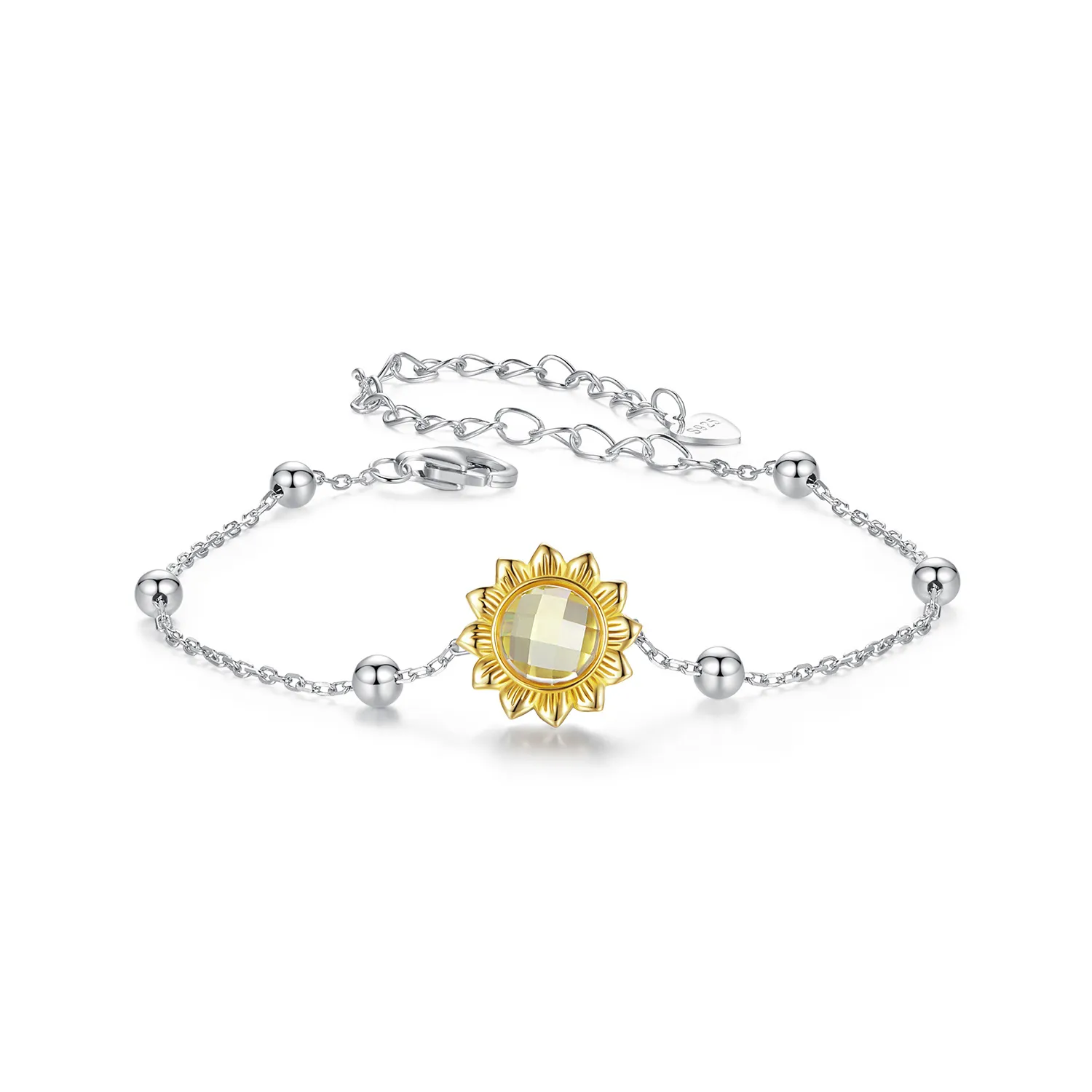 bratara stil floarea soarelui pandora scb282