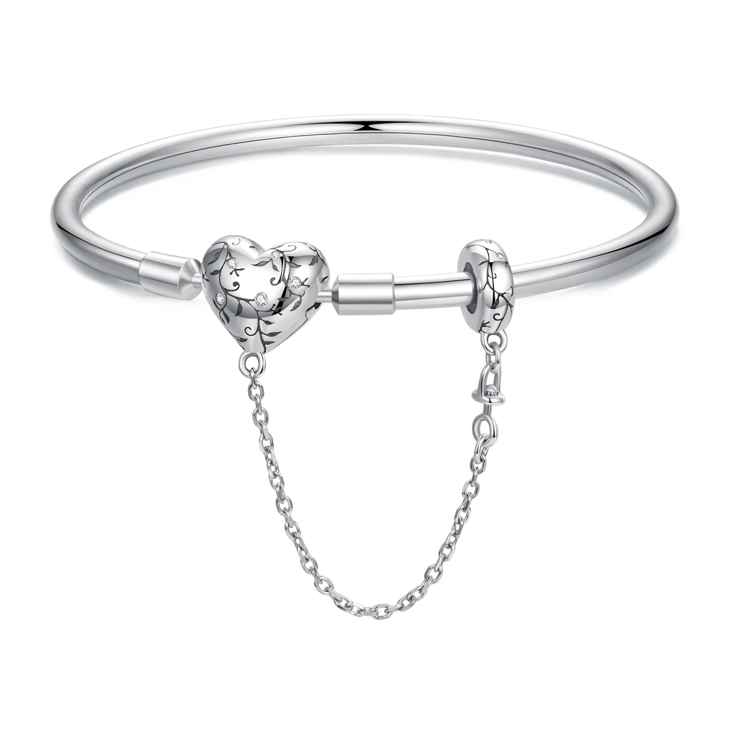 bratara vintage inima stil pandora scb287
