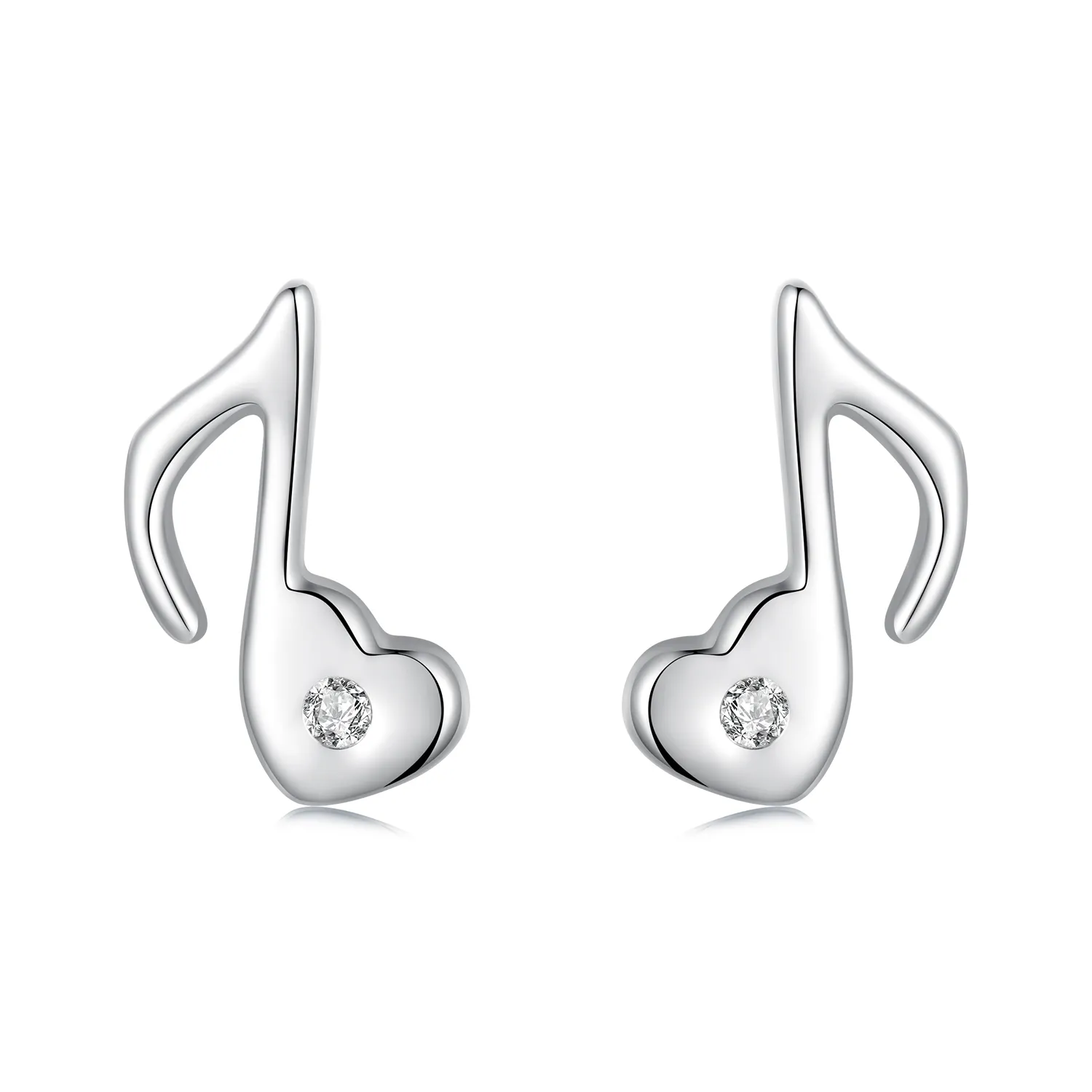 cercei cu note muzicale pandora style heart sce1805