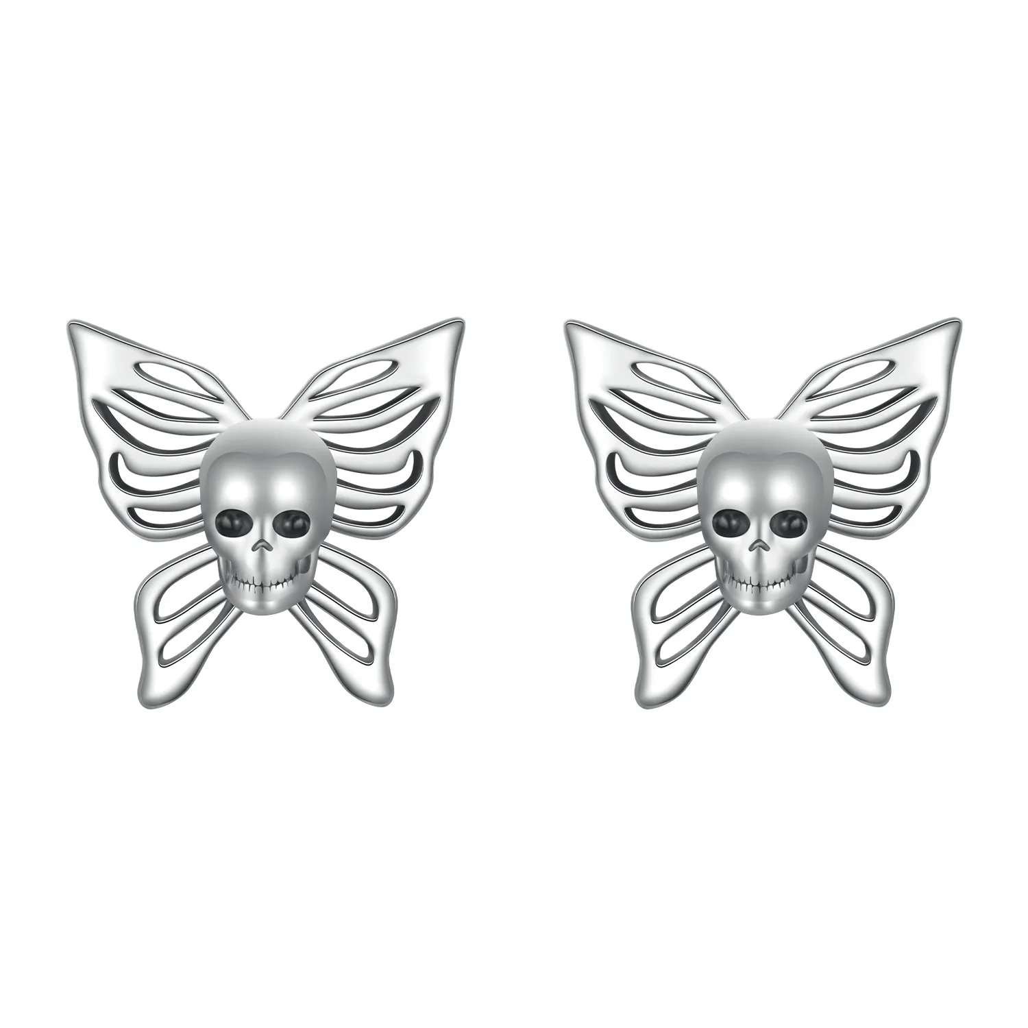 cercei fluture skull stil pandora sce1798