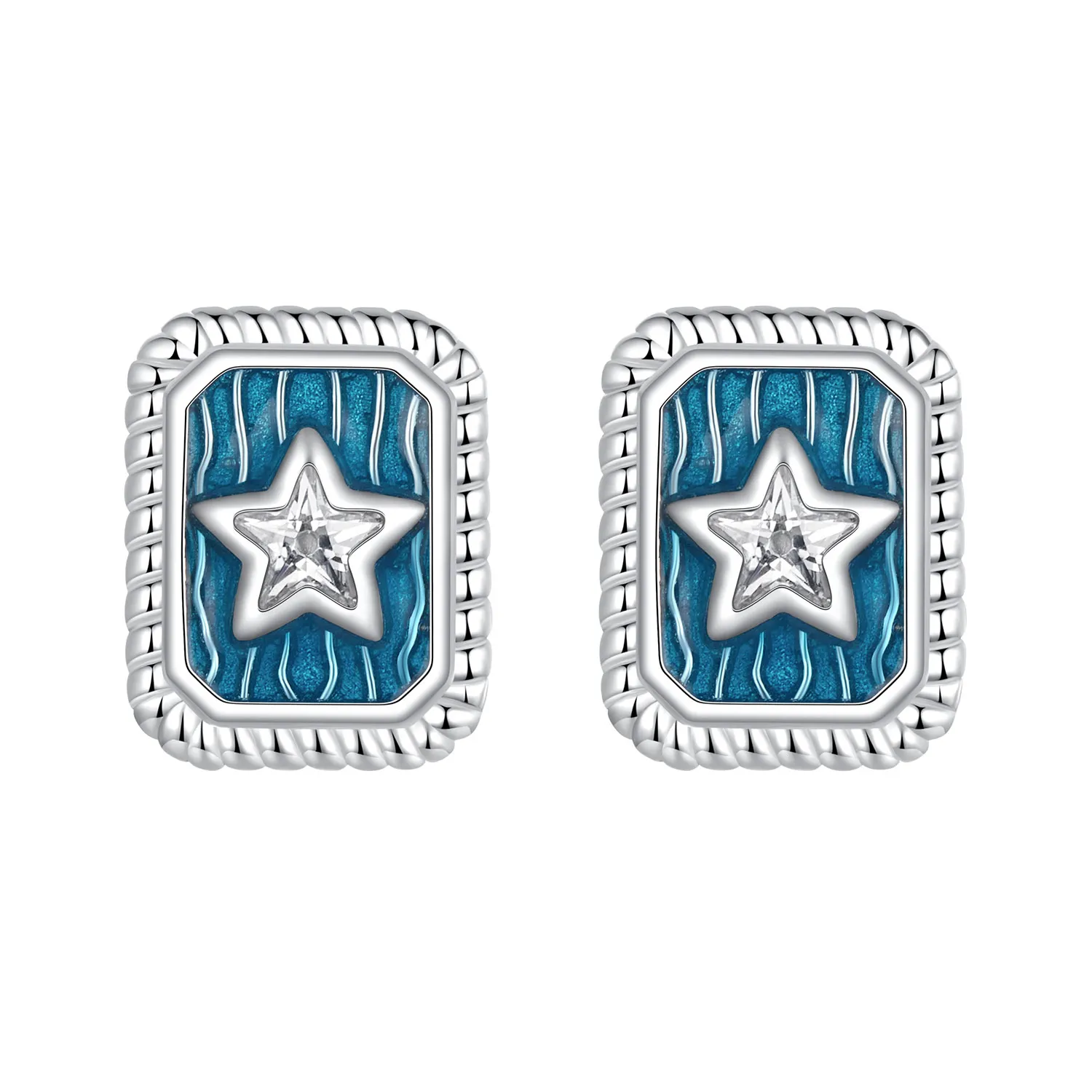 cercei pandora style star retro sce1796