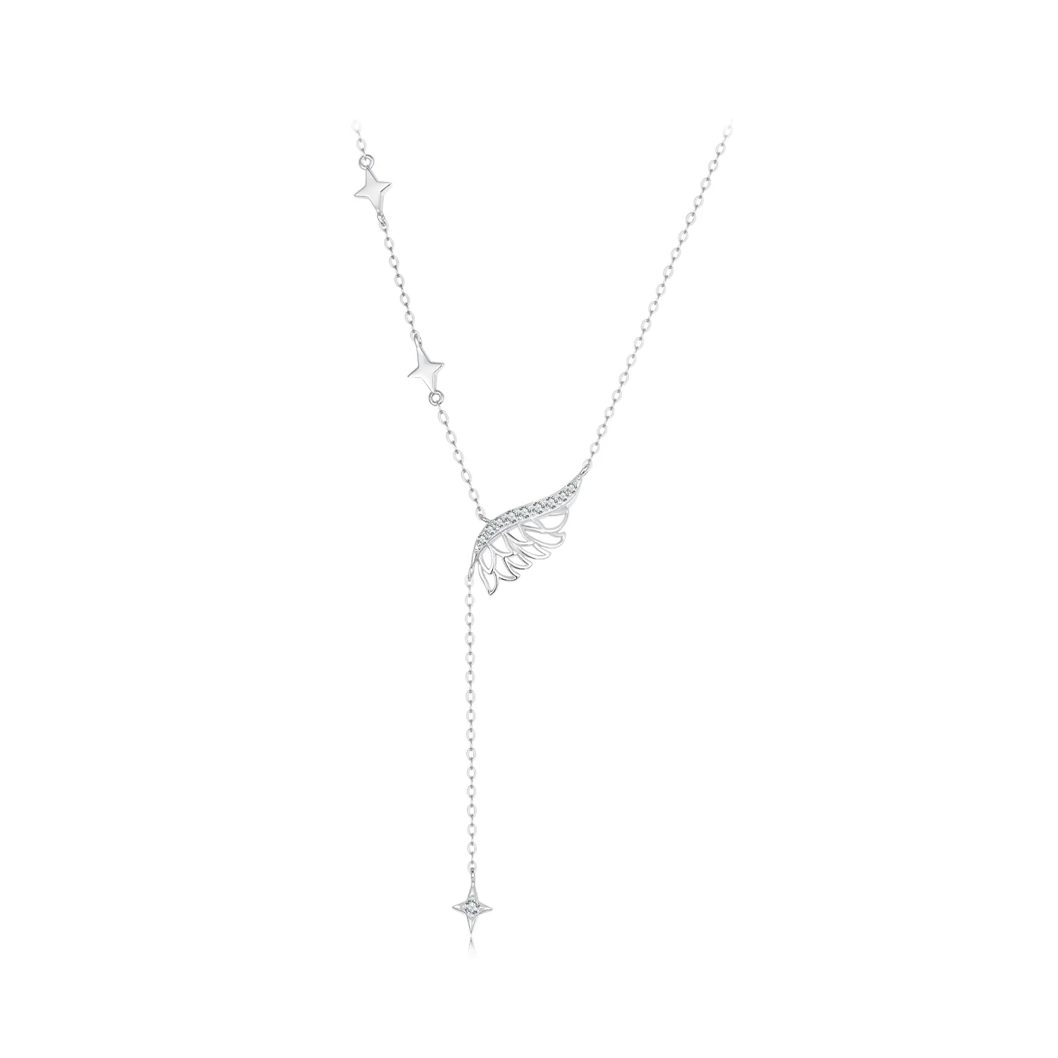 colier cu aripi stil pandora bsn395