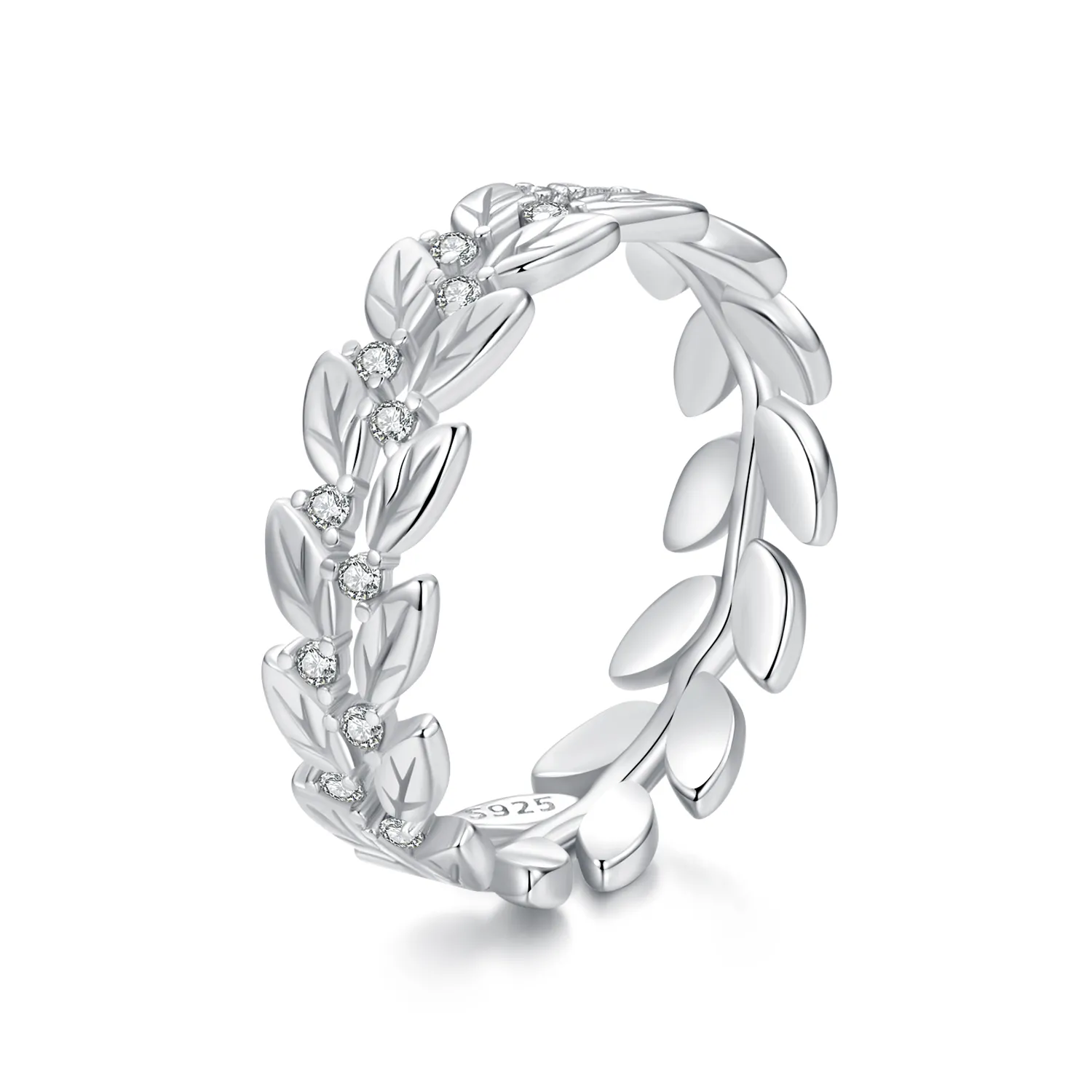 inel de frunze stil pandora bsr600
