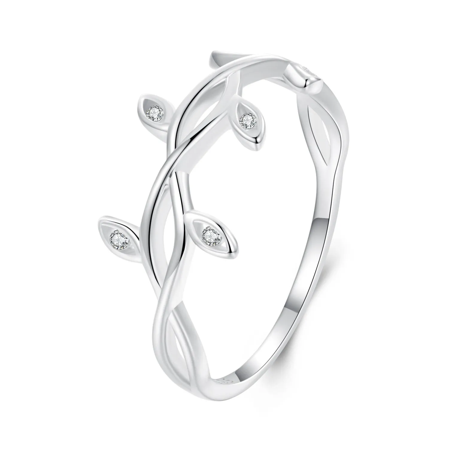 inel frunze stil pandora bsr581