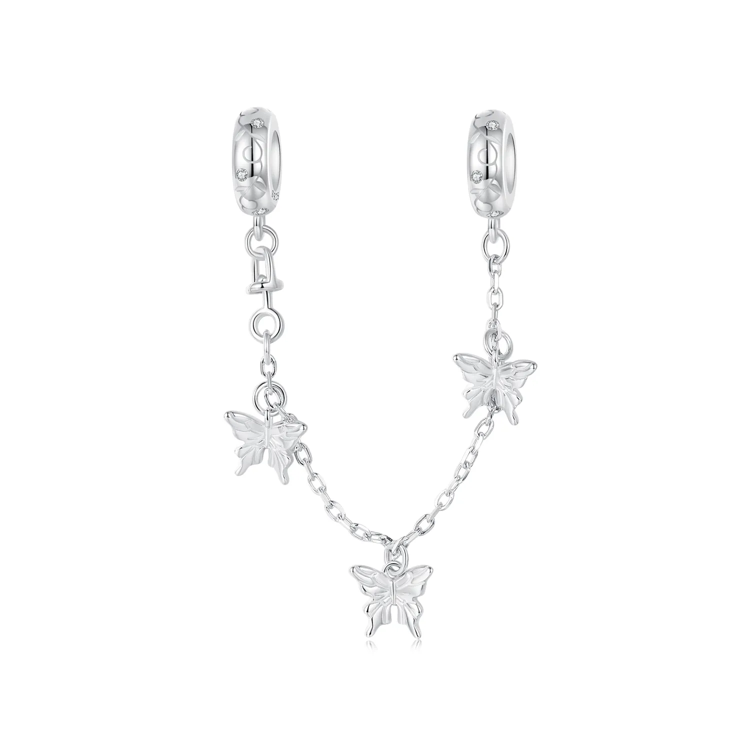 lanț de siguranță pandora style butterfly scc2829