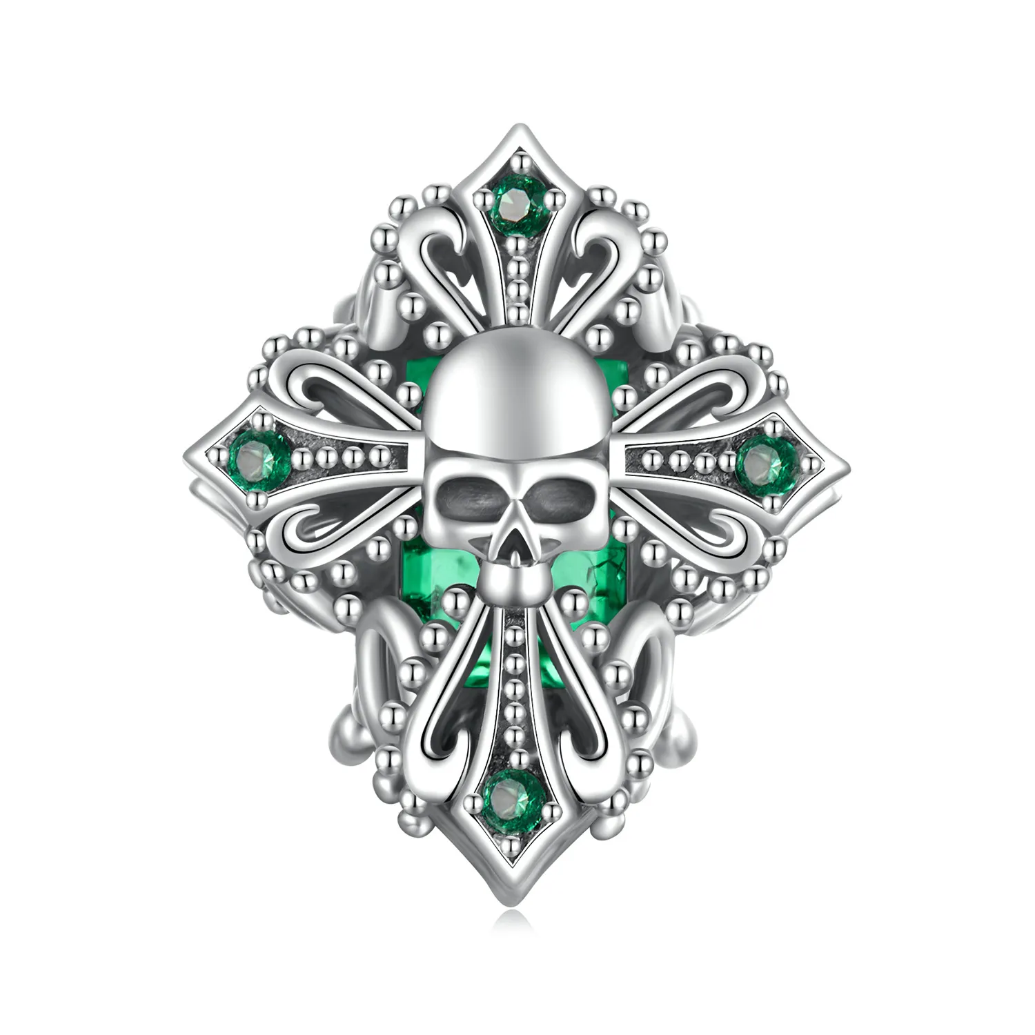 mărgele cruce skull stil pandora bsc1063