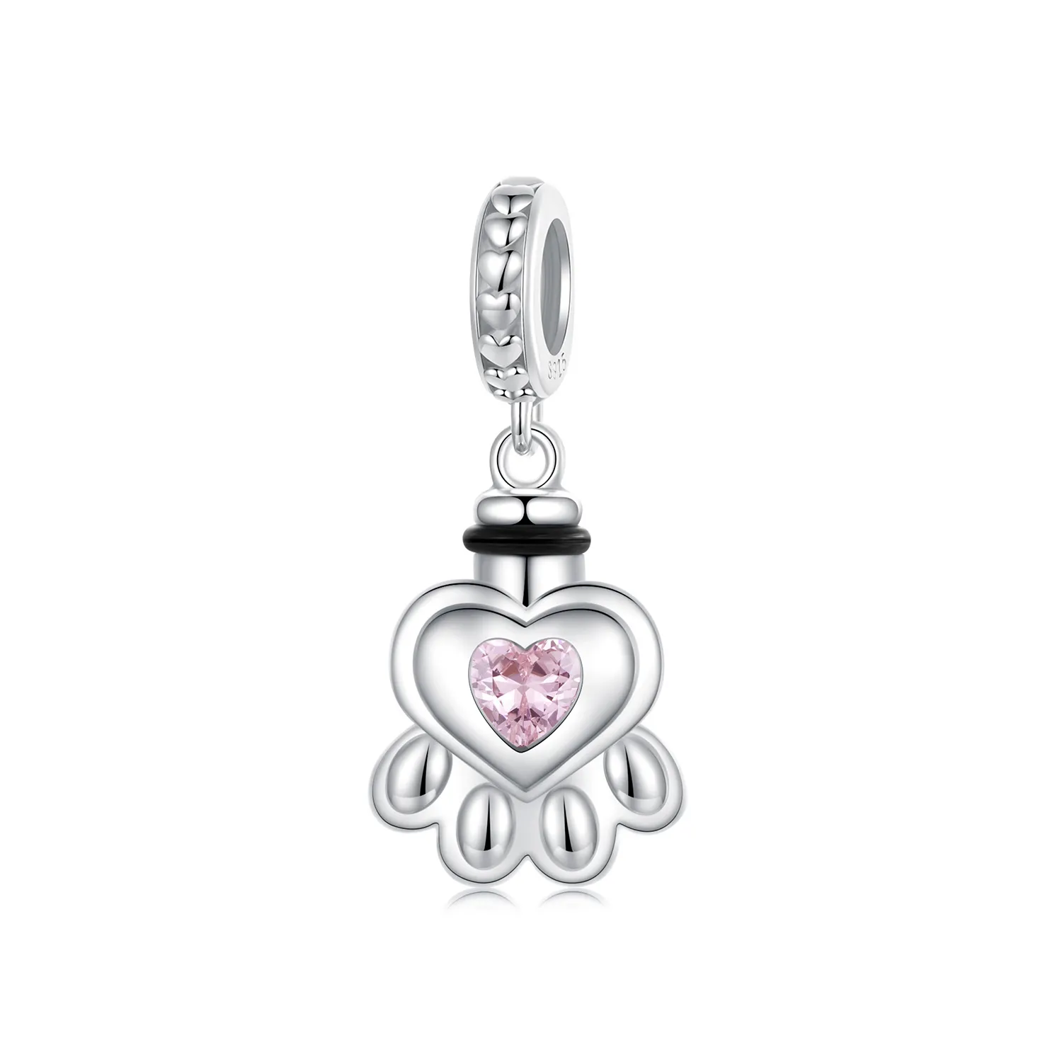 pandantiv cutie memorială pentru urnă pentru animale de companie în stil pandora bsc1037
