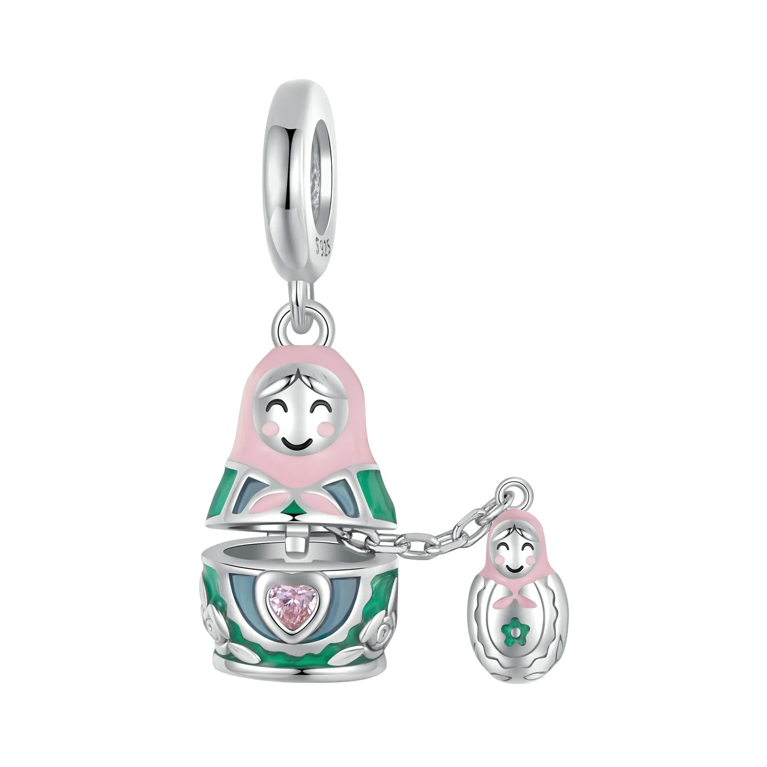 pandantiv papusa rusa stil pandora scc2901