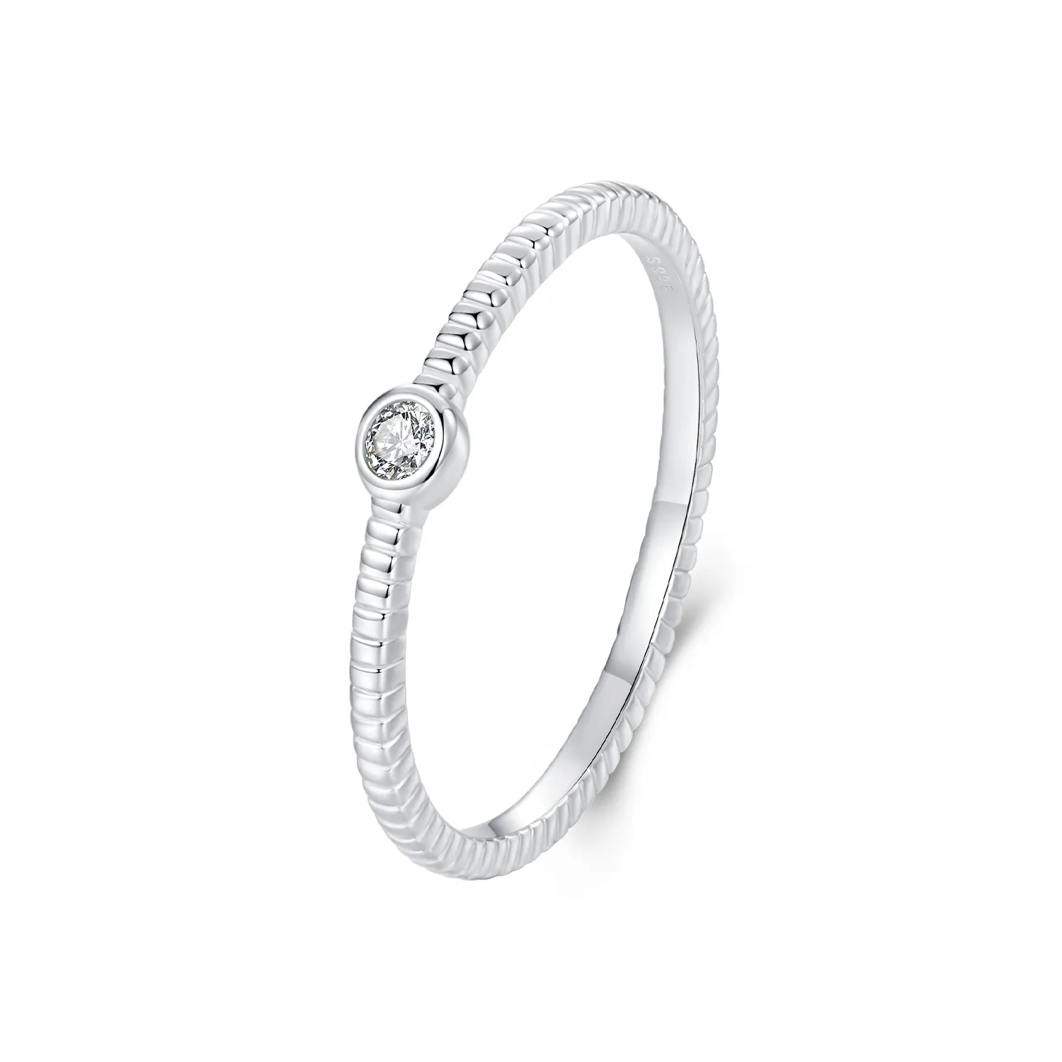 pandora style un singur inel mic rafinat bsr577